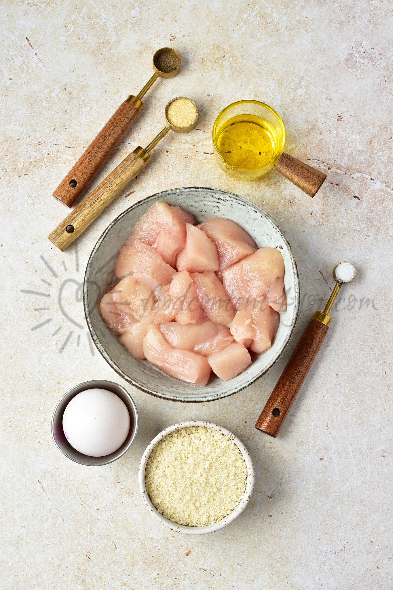 Homemade Chicken Nuggets - Set 3 of 5