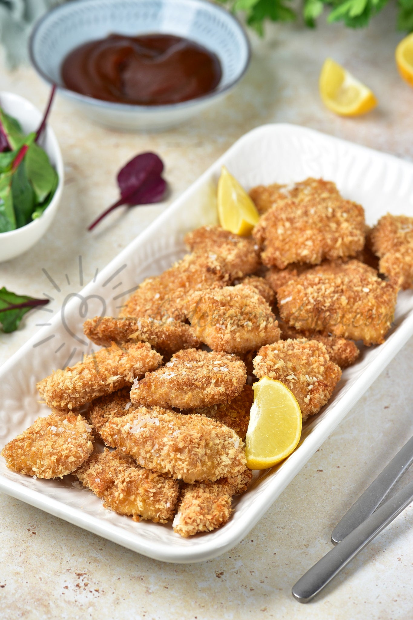 Homemade Chicken Nuggets - Set 4 of 5