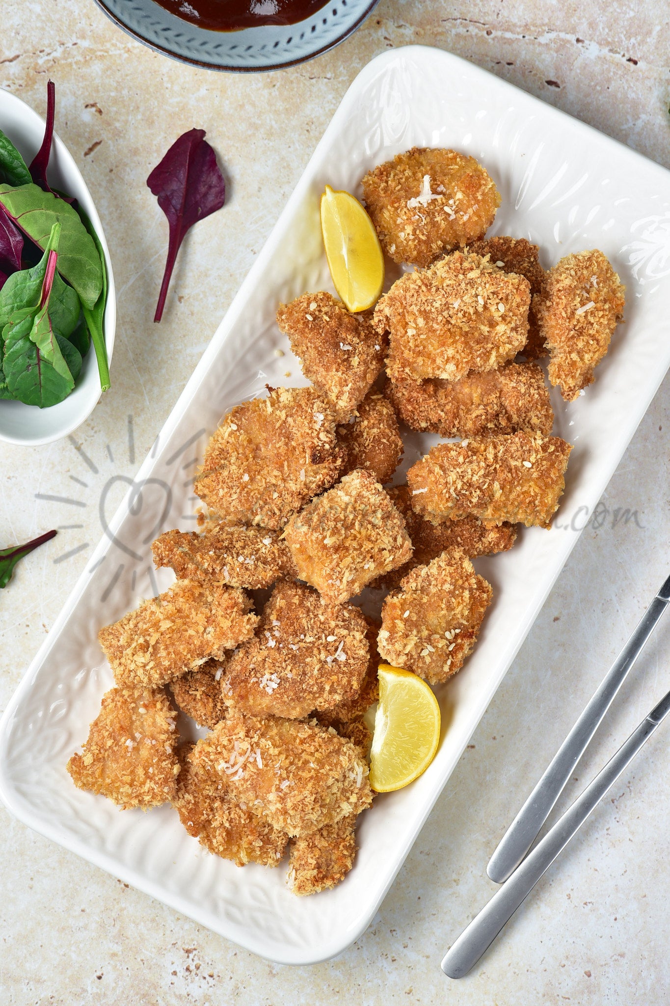 Homemade Chicken Nuggets - Set 4 of 5
