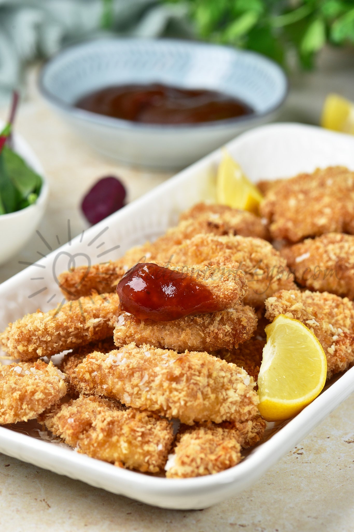 Homemade Chicken Nuggets - Set 4 of 5