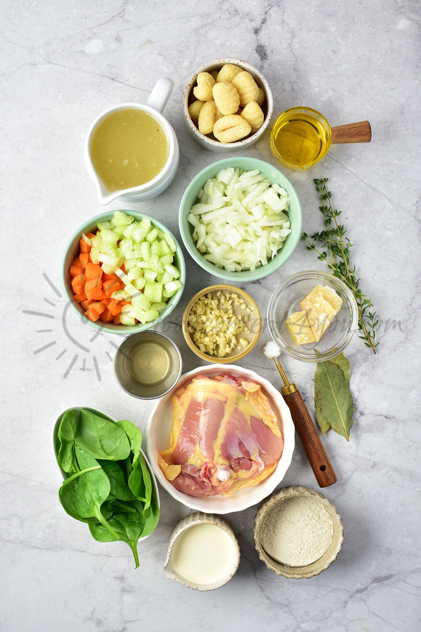 Chicken Gnocchi Soup - Set 2 of 5