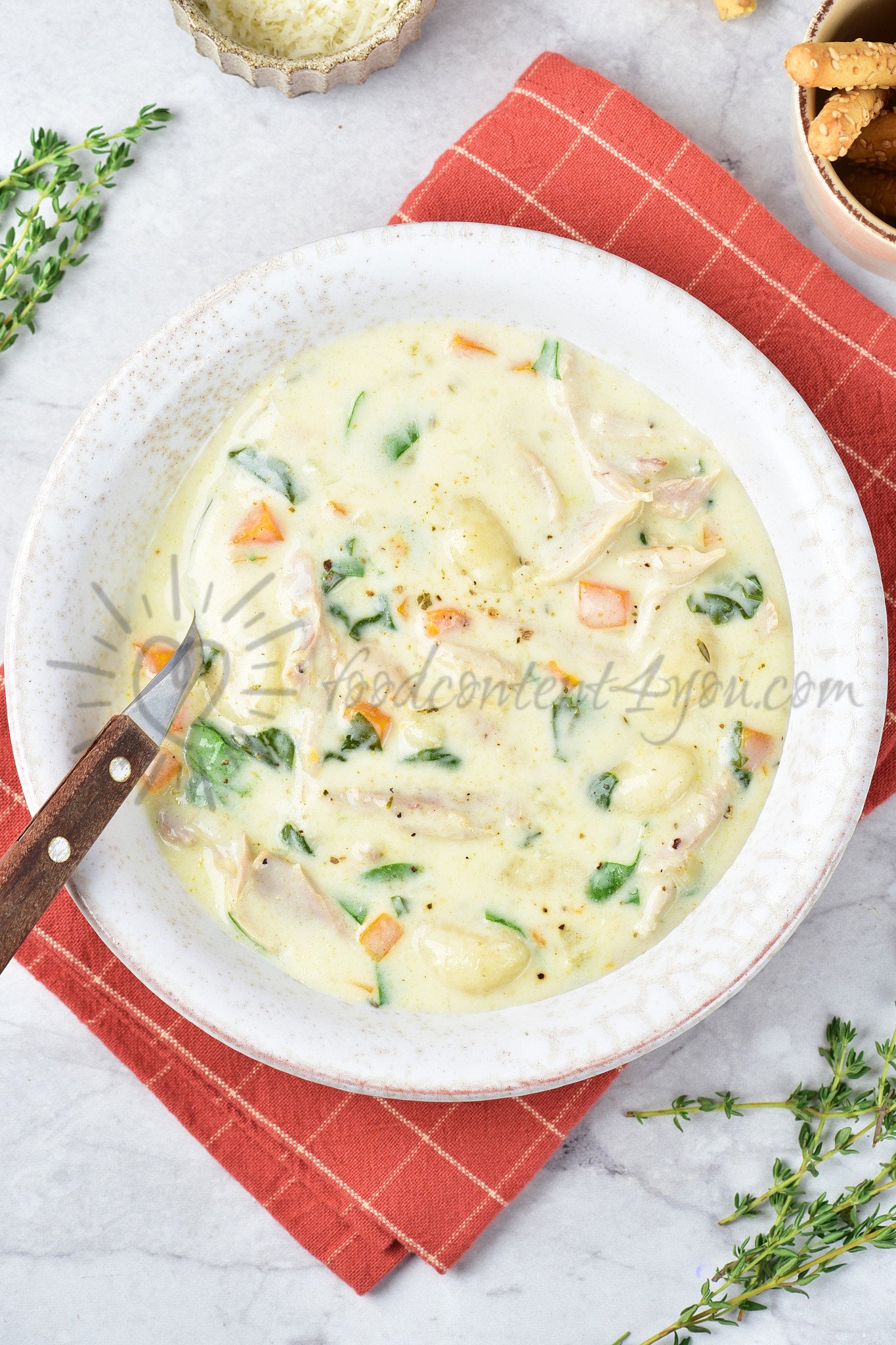 Chicken Gnocchi Soup - Set 3 of 5