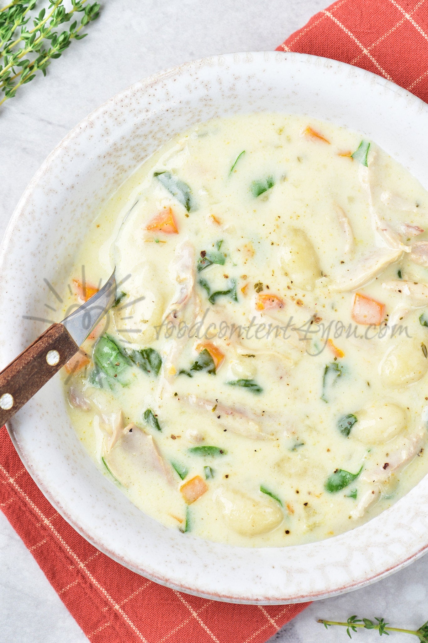 Chicken Gnocchi Soup - Set 3 of 5
