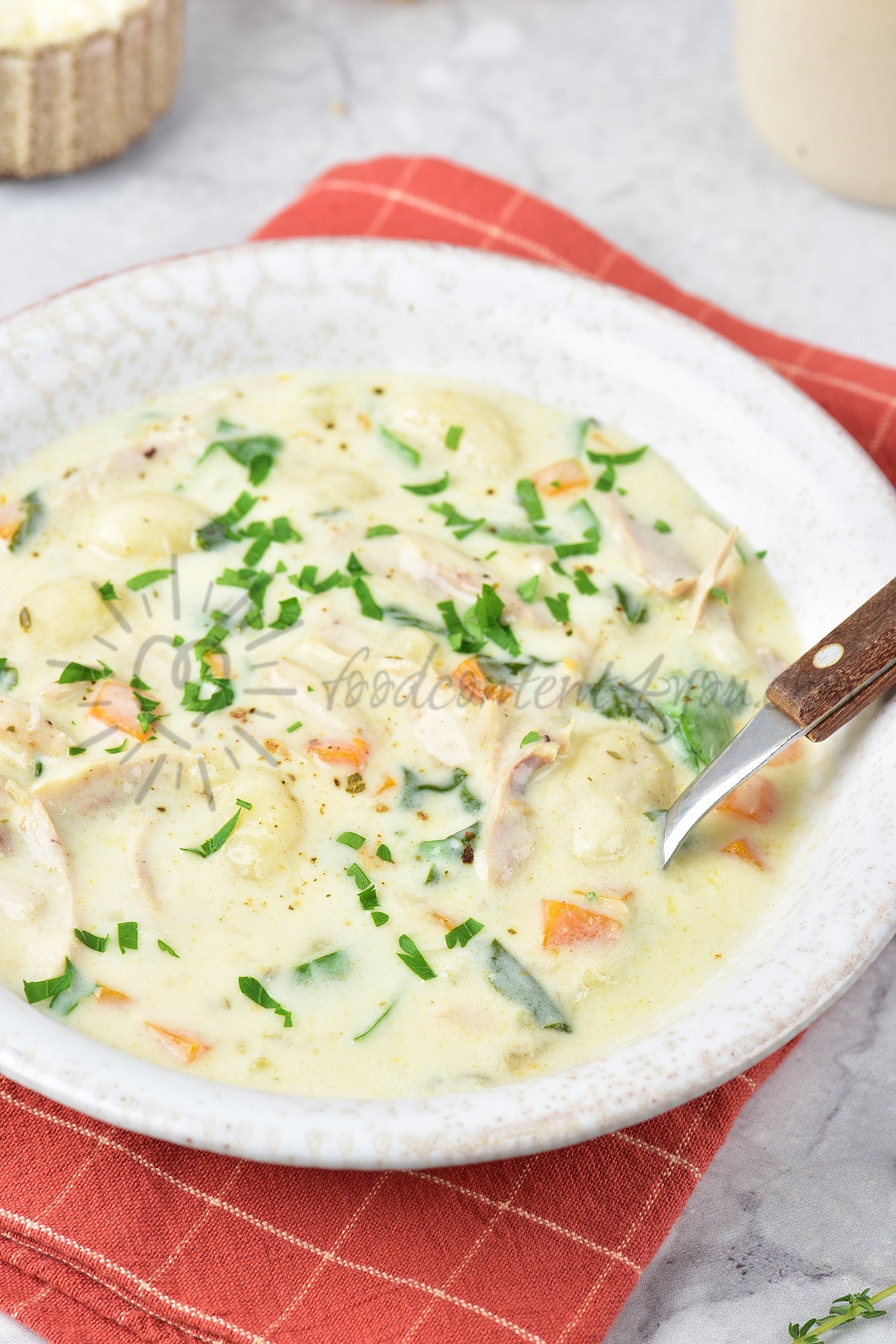 Chicken Gnocchi Soup - Set 3 of 5