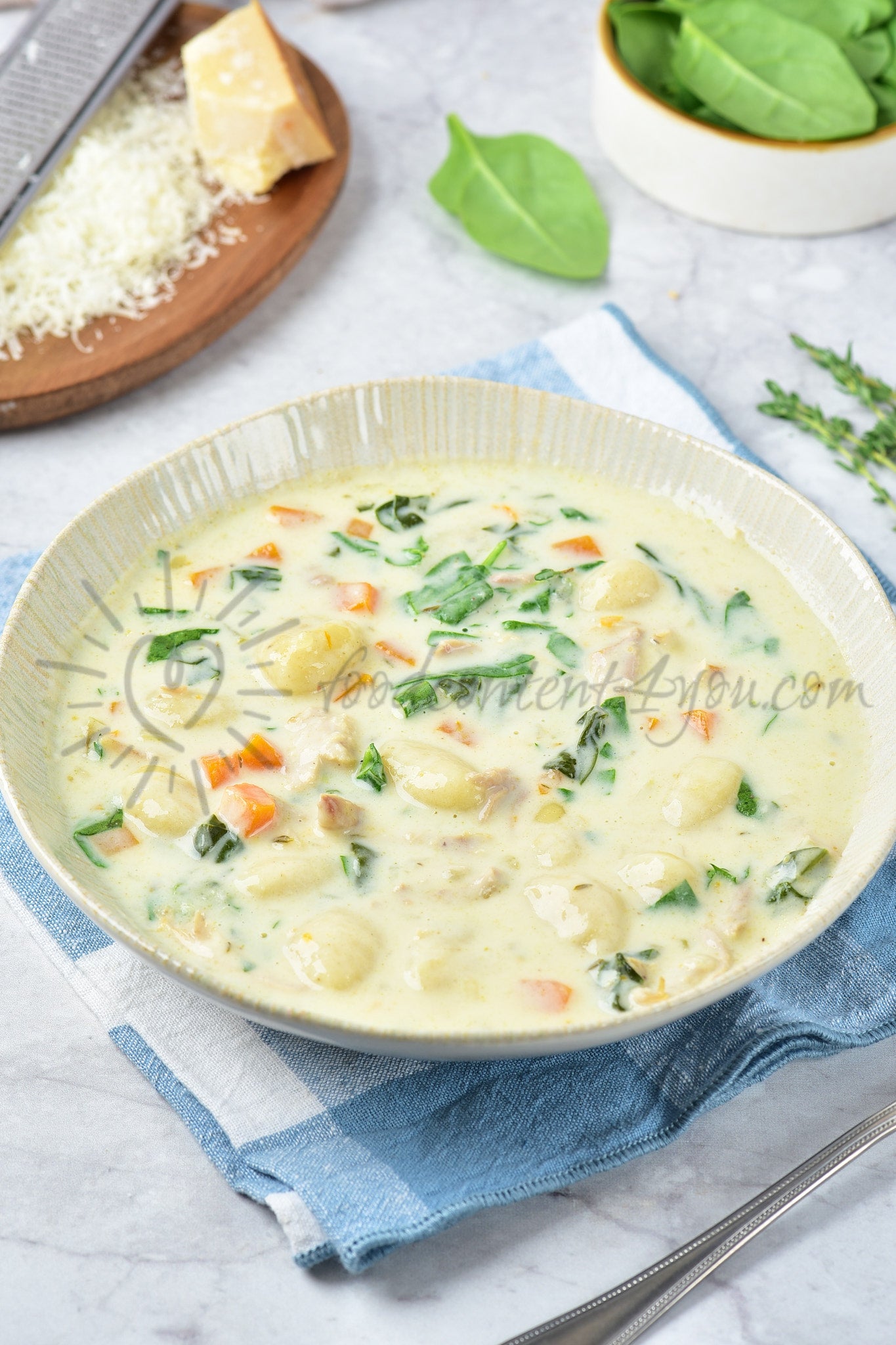 Chicken Gnocchi Soup - Set 4 of 5