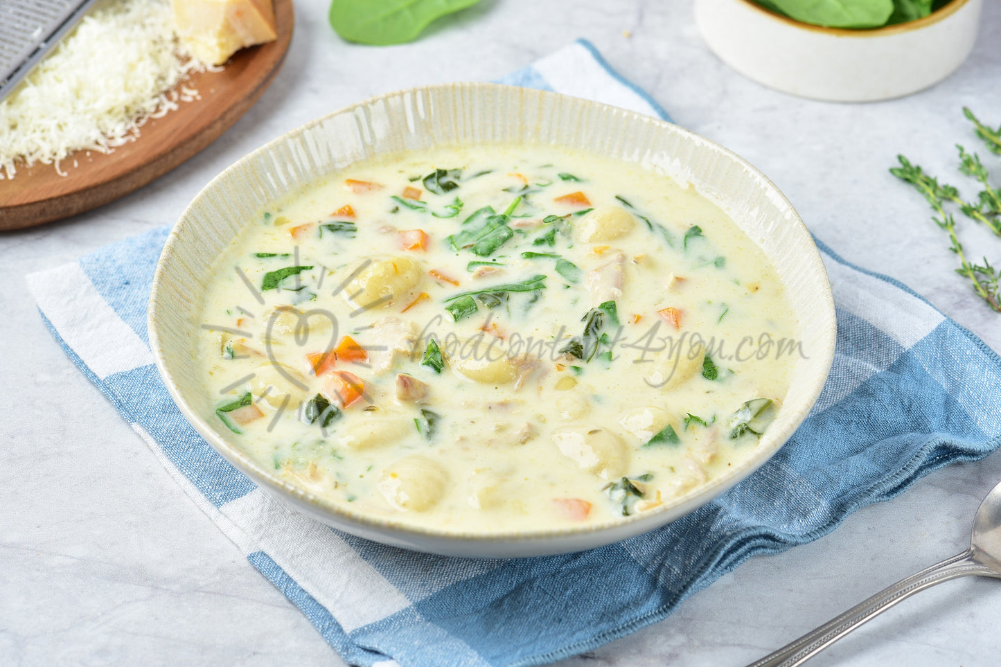 Chicken Gnocchi Soup - Set 4 of 5