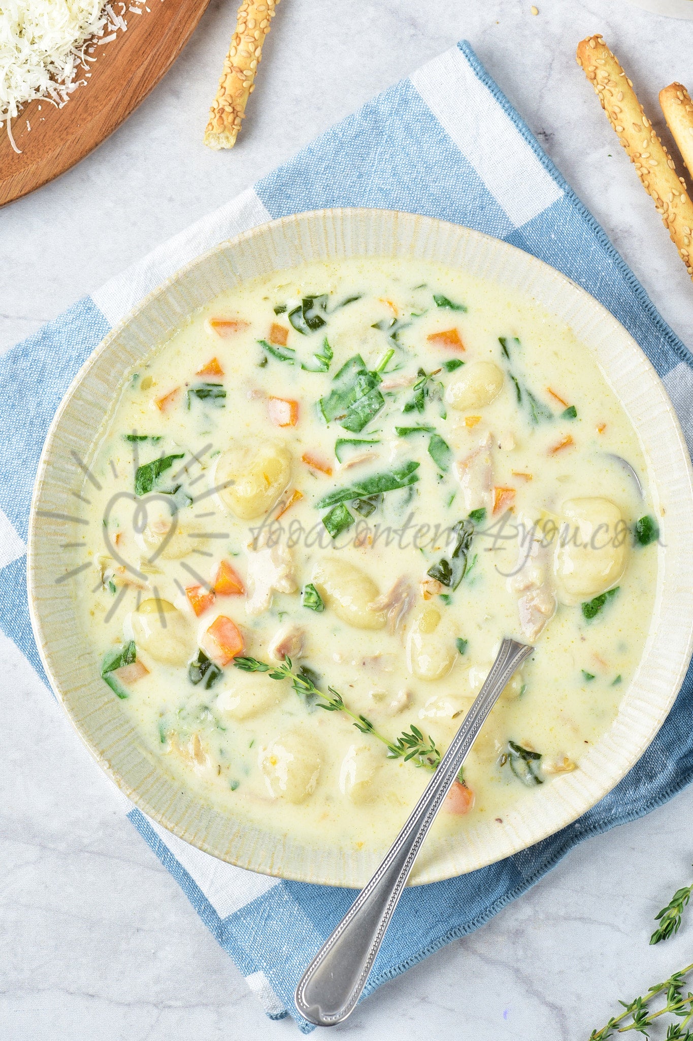 Chicken Gnocchi Soup - Set 4 of 5
