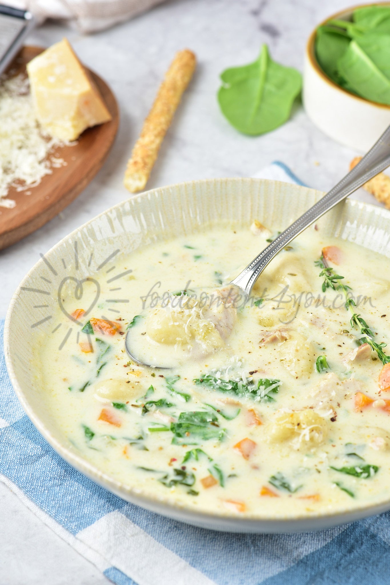 Chicken Gnocchi Soup - Set 4 of 5