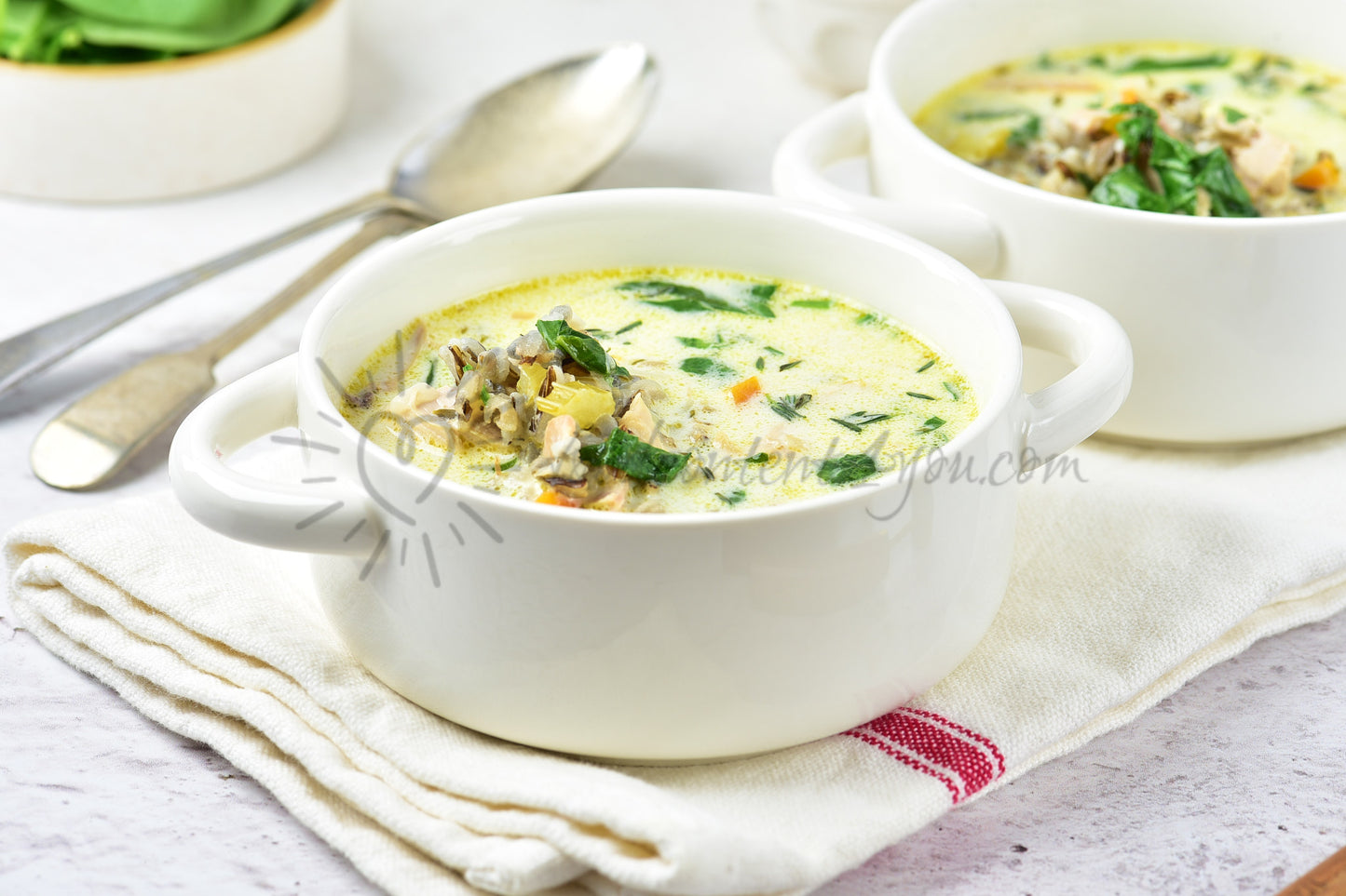 Chicken and Wild Rice Soup - Set 1 of 5