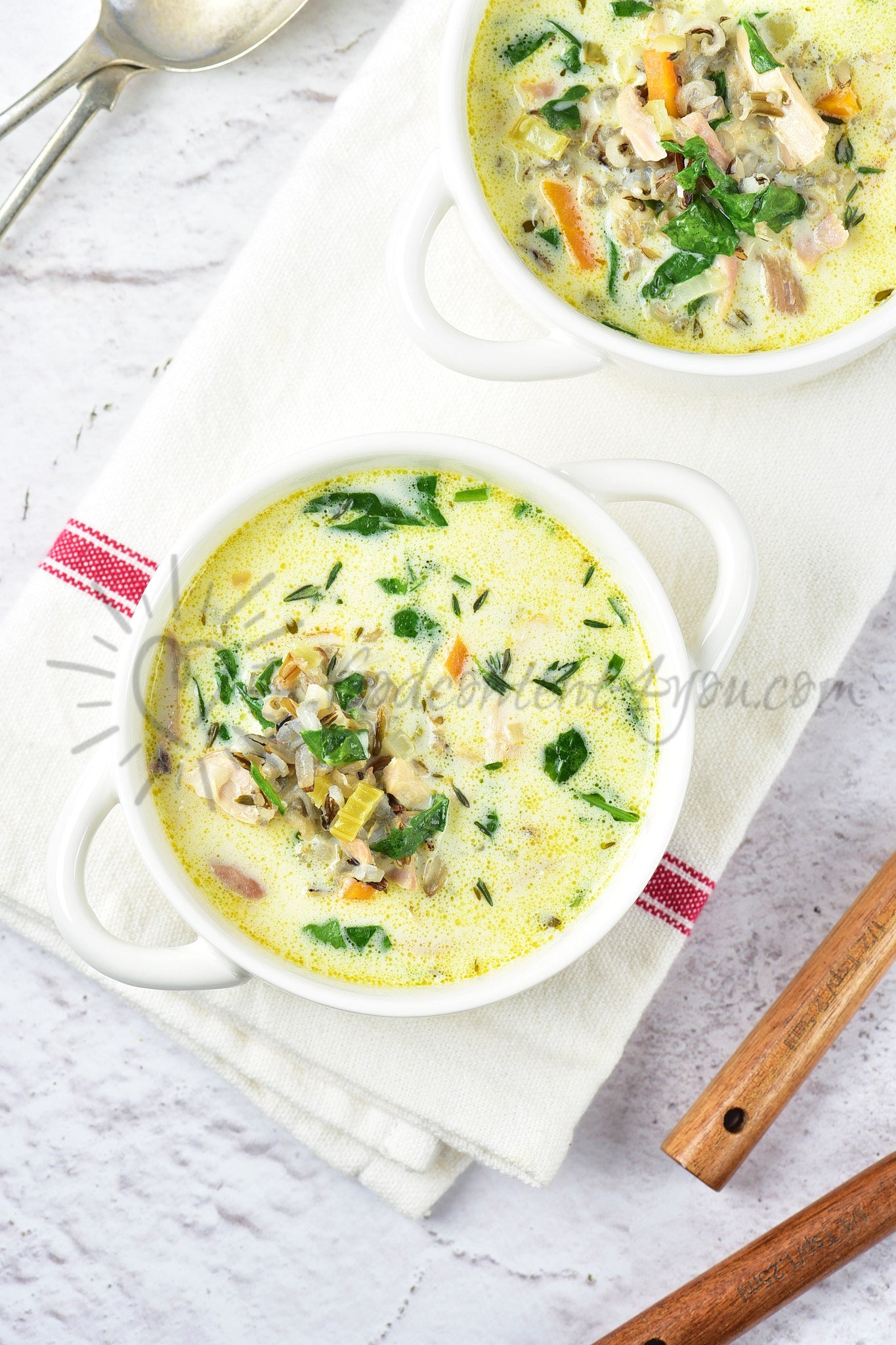 Chicken and Wild Rice Soup - Set 1 of 5
