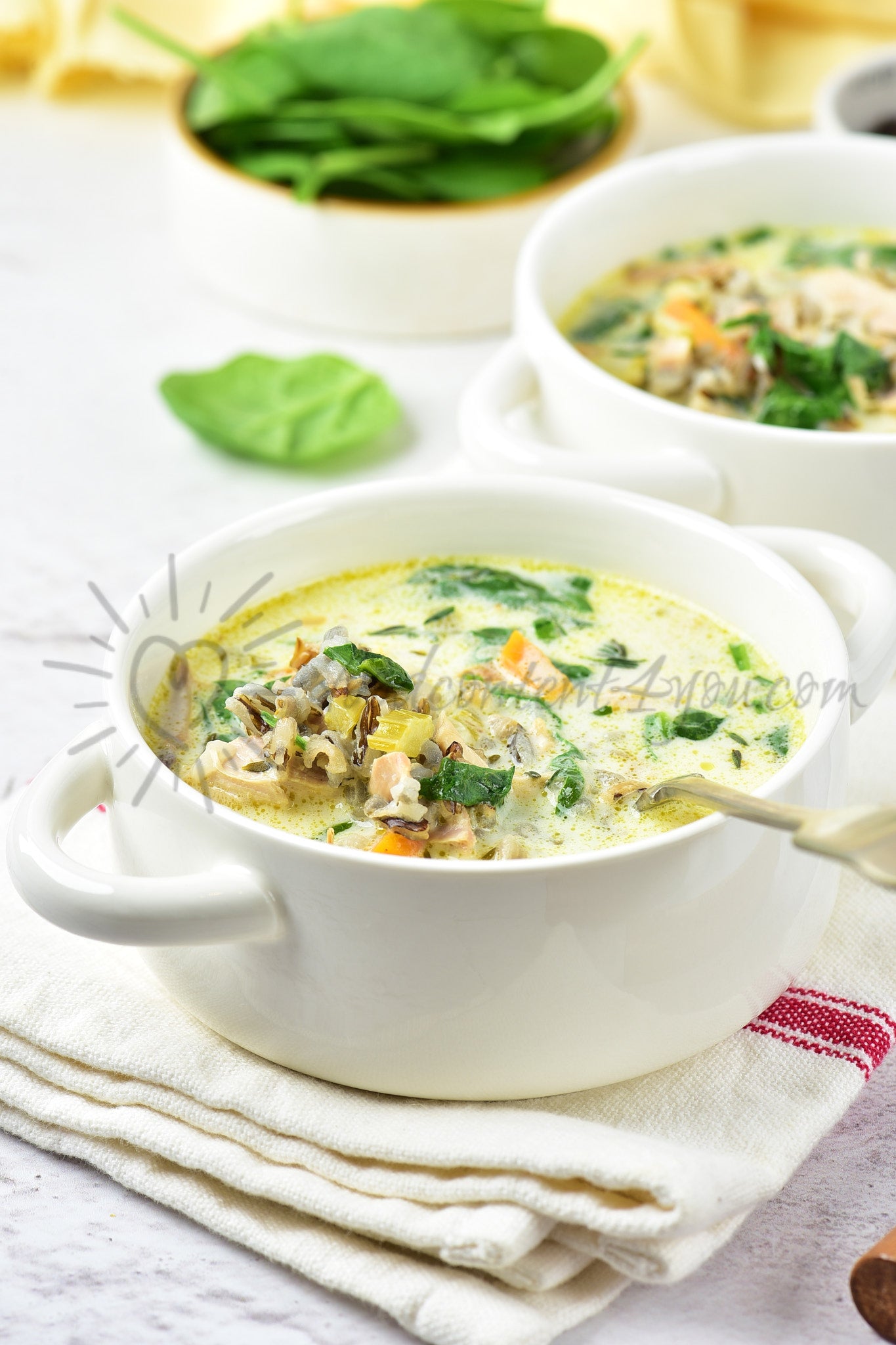 Chicken and Wild Rice Soup - Set 1 of 5
