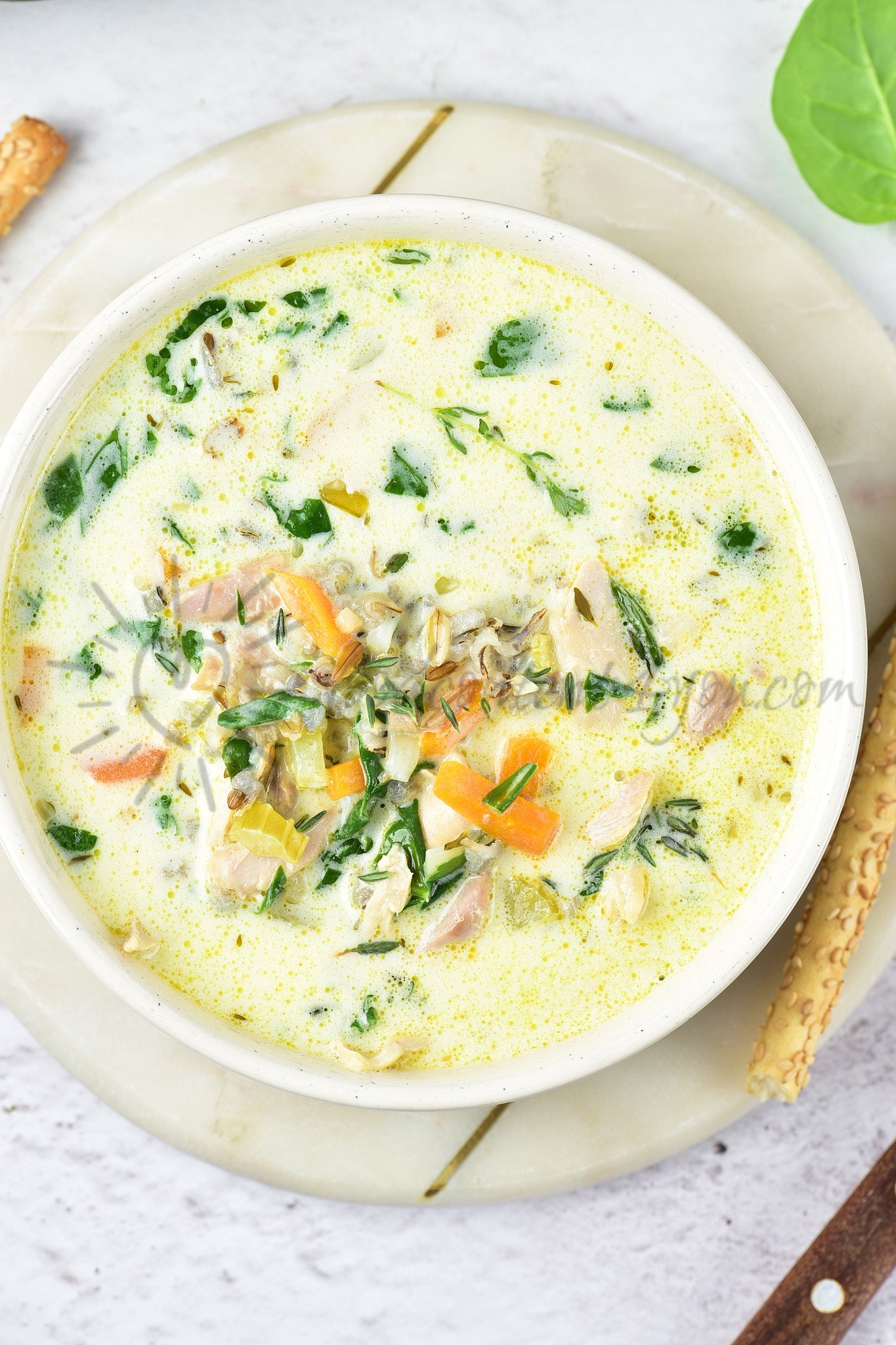 Chicken and Wild Rice Soup - Set 3 of 5