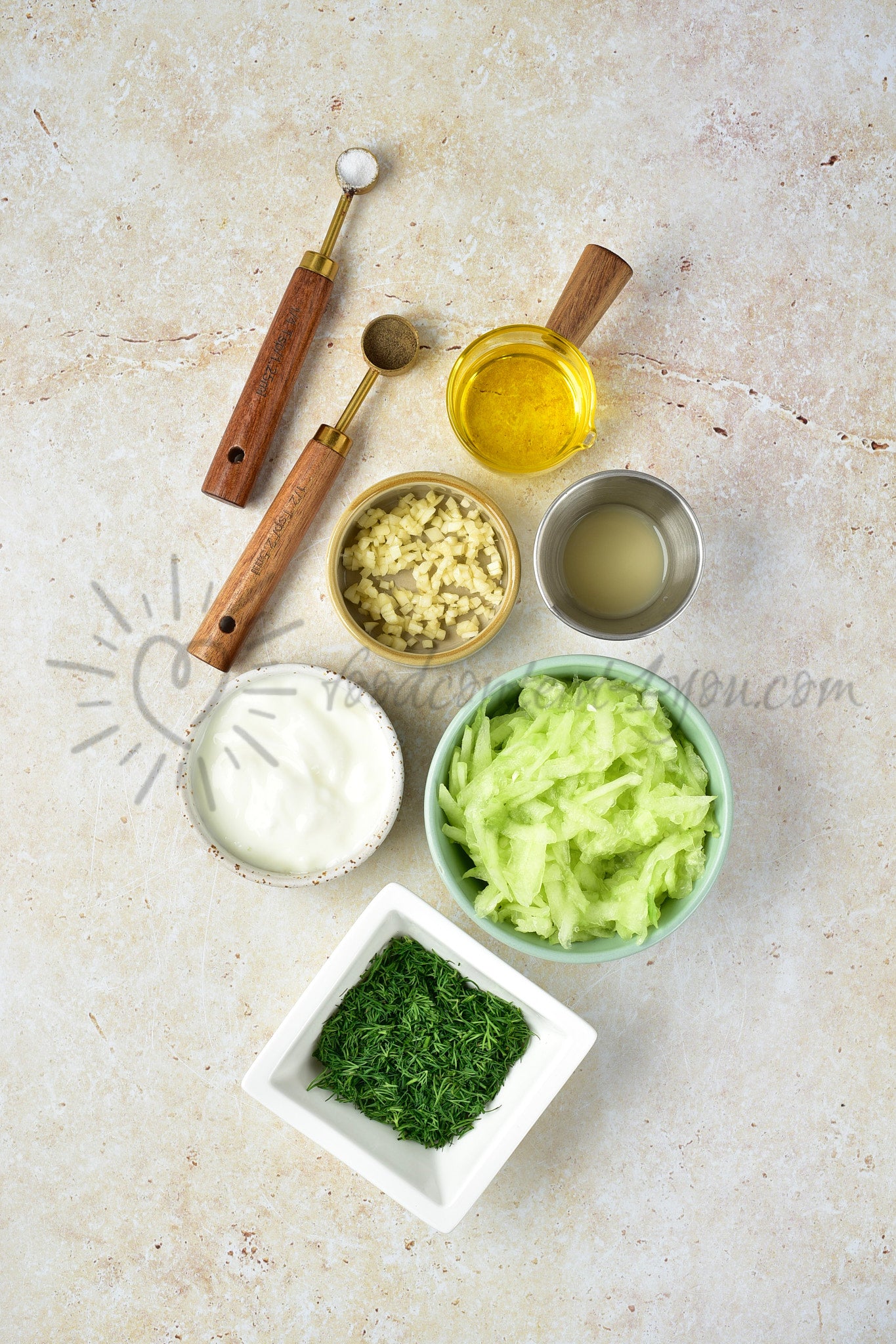 Tzatziki Sauce - Set 3 of 5