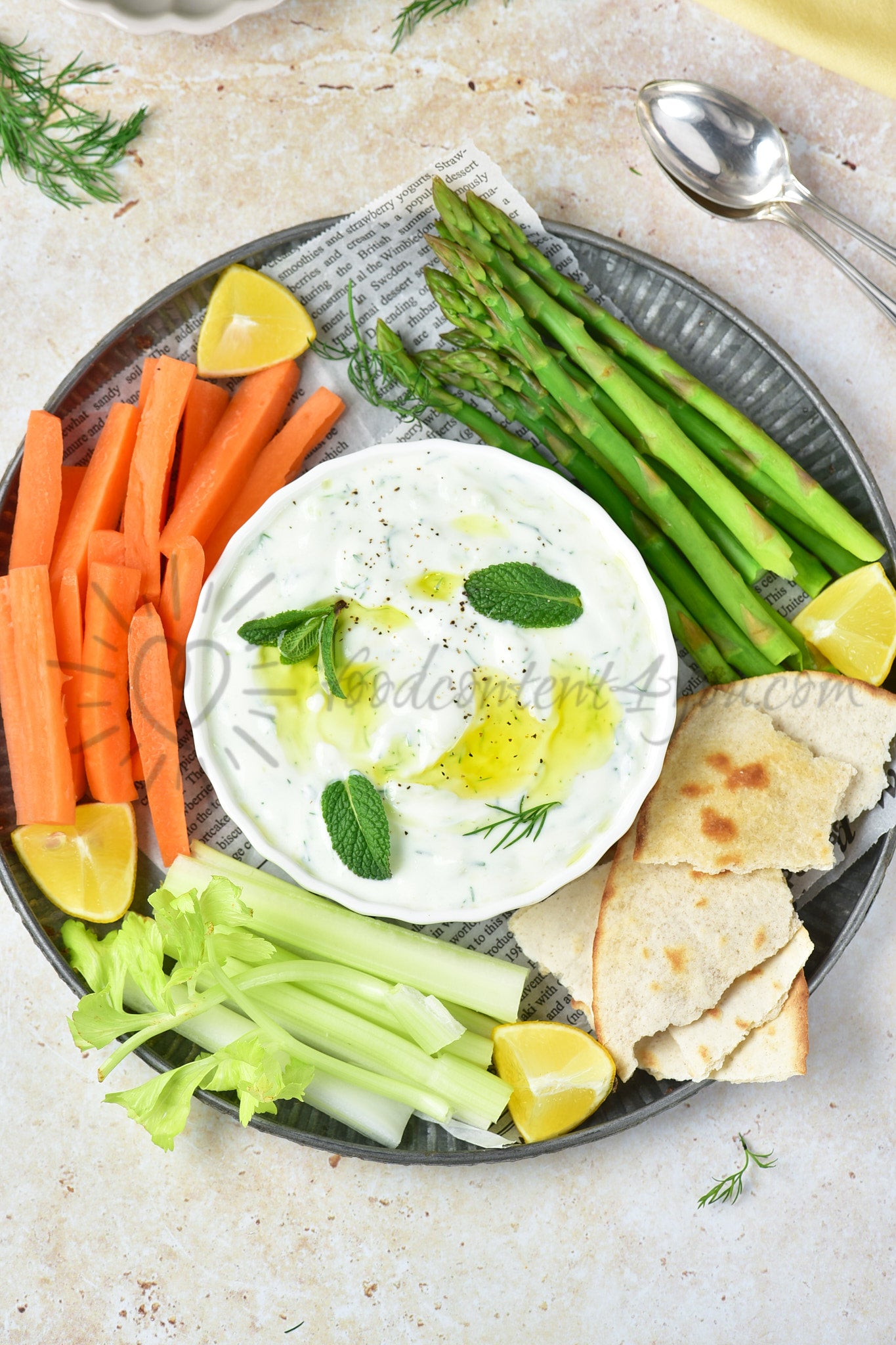 Tzatziki Sauce - Set 3 of 5