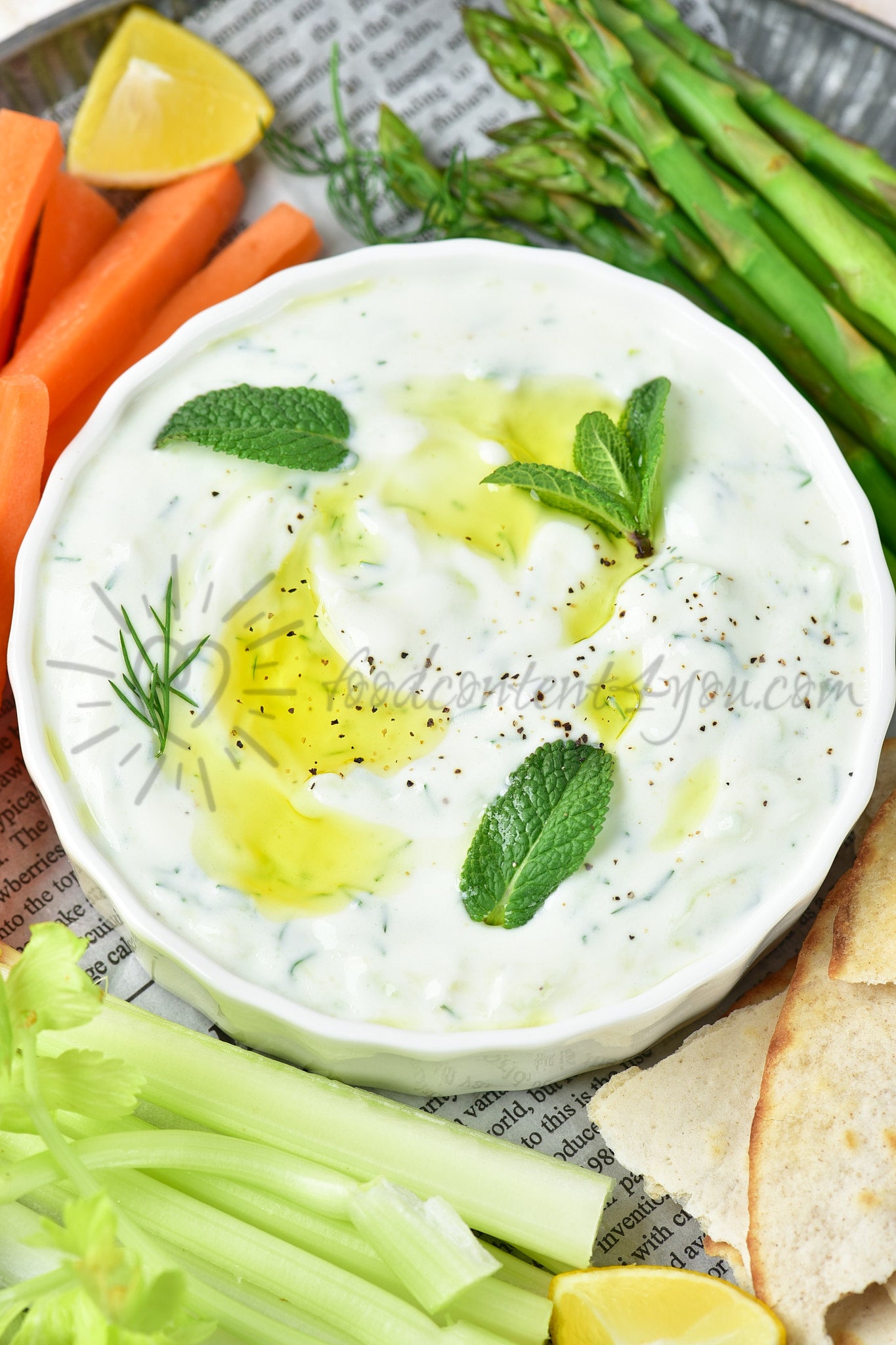 Tzatziki Sauce - Set 3 of 5