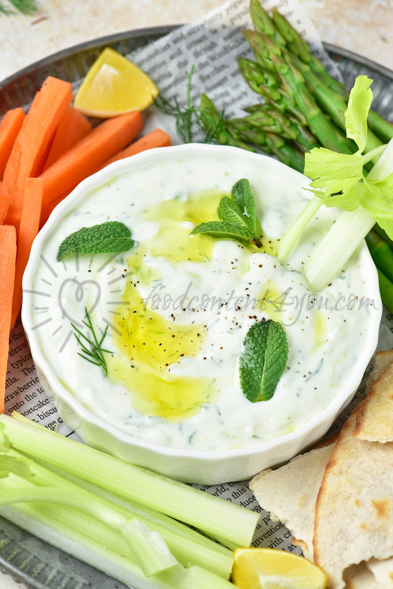 Tzatziki Sauce - Set 3 of 5