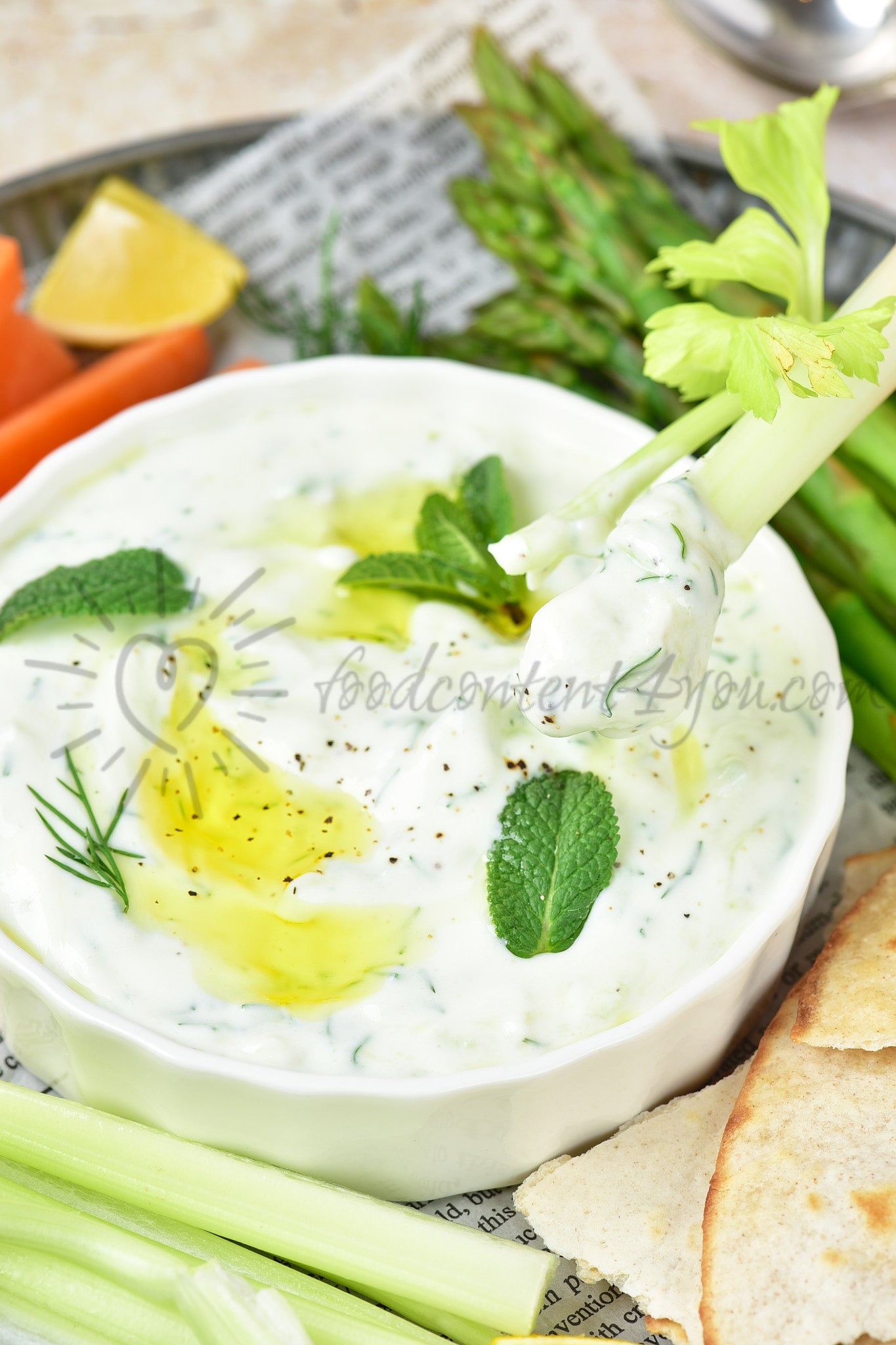 Tzatziki Sauce - Set 3 of 5