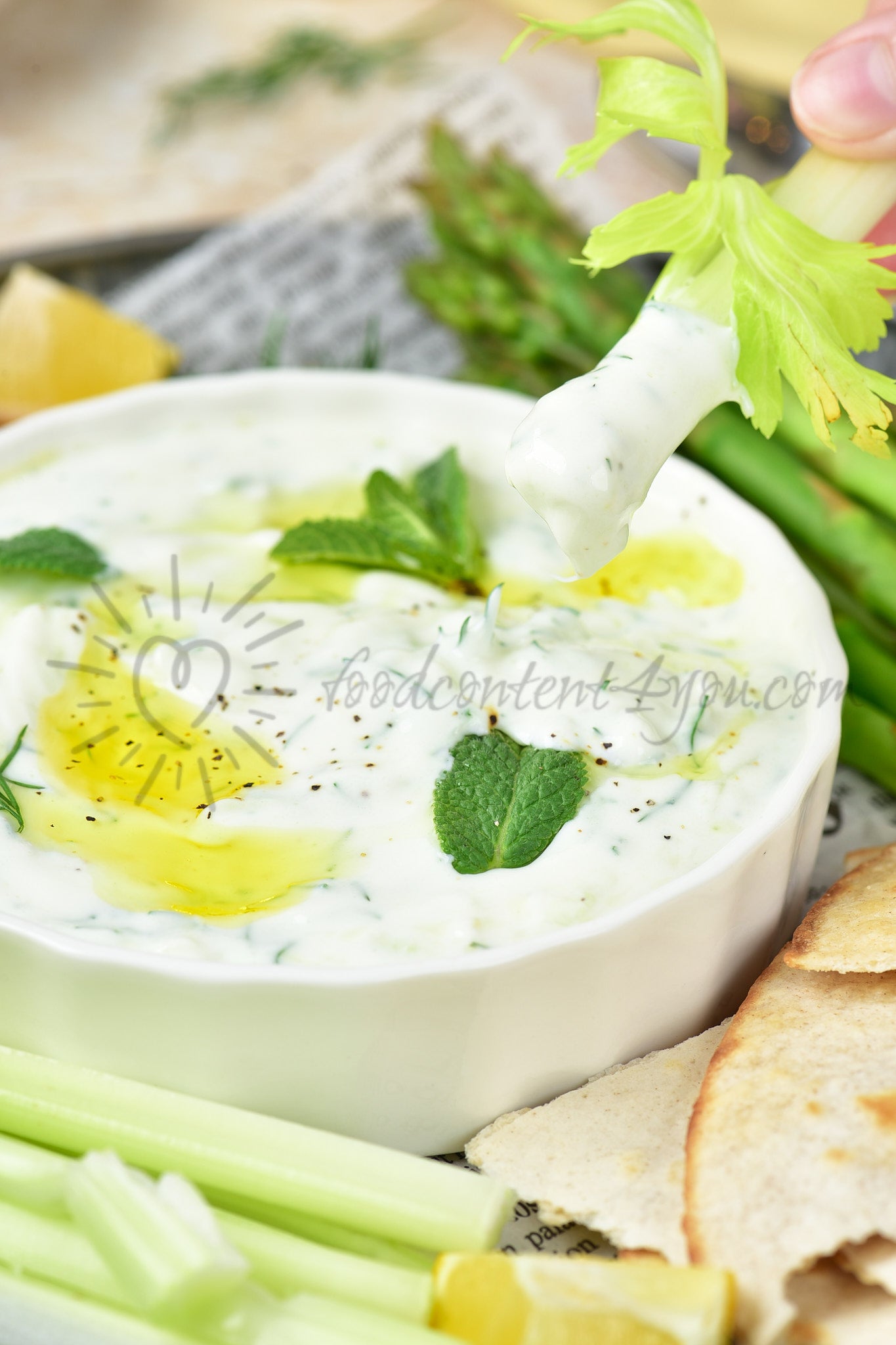Tzatziki Sauce - Set 3 of 5