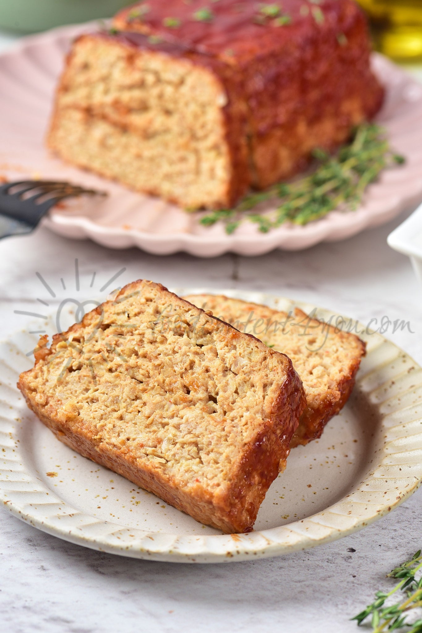 Chicken Meatloaf - Set 5 of 5