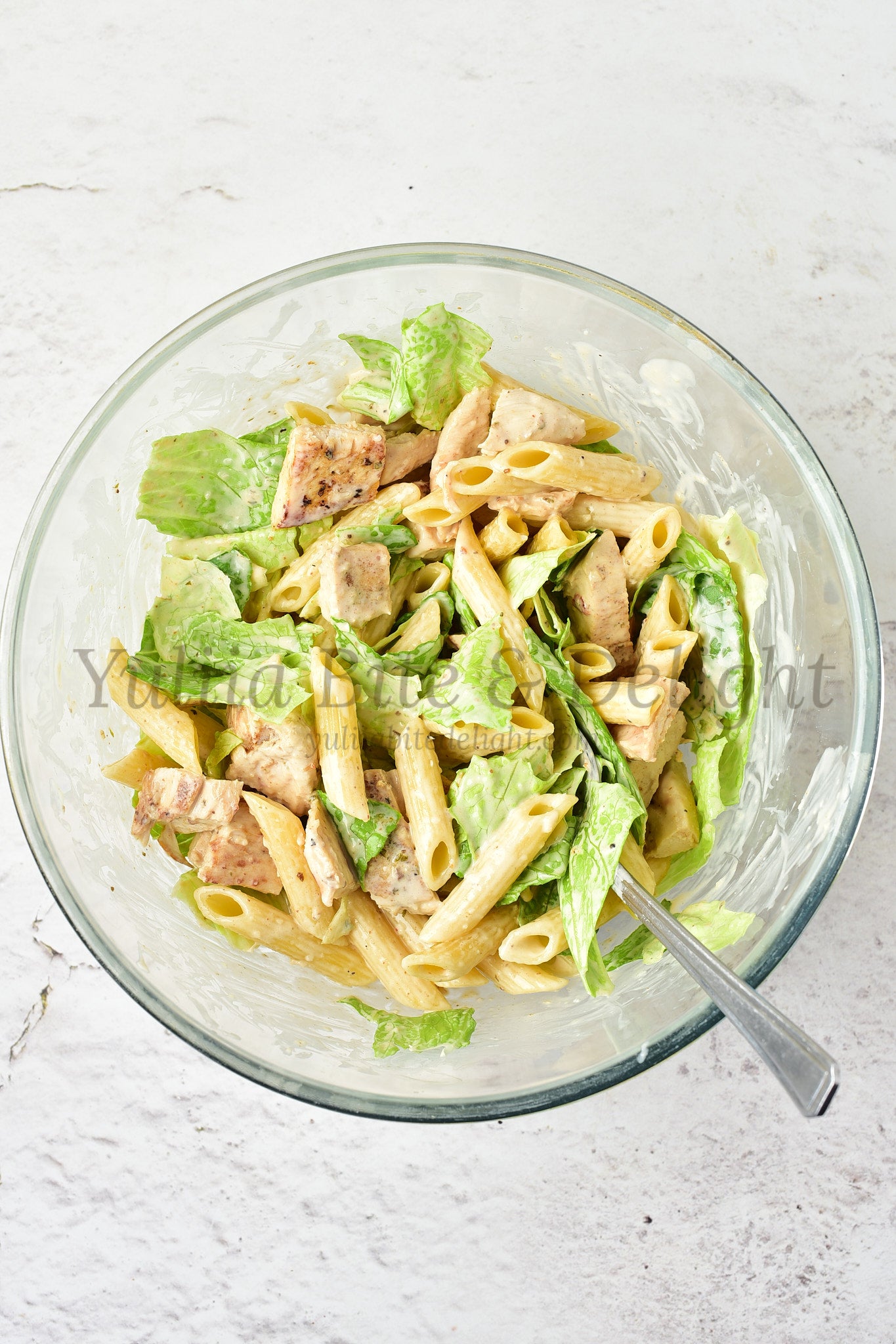 Chicken Caesar Pasta Salad - Set 5 of 5