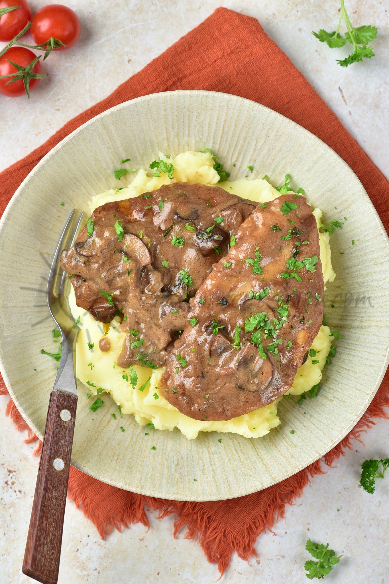 Chicken Marsala - Set 3 of 5