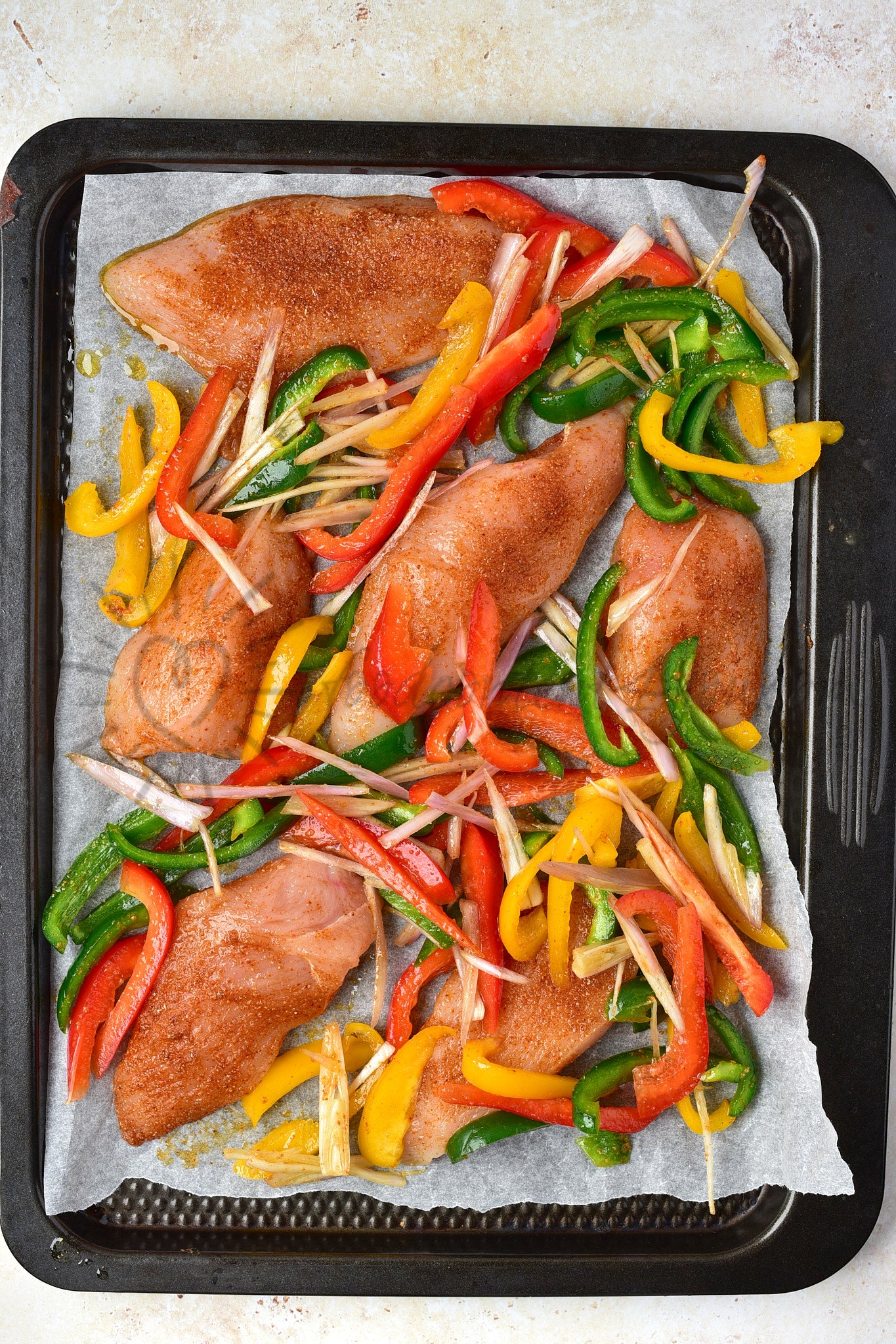 Chicken Fajitas - Set 4 of 5