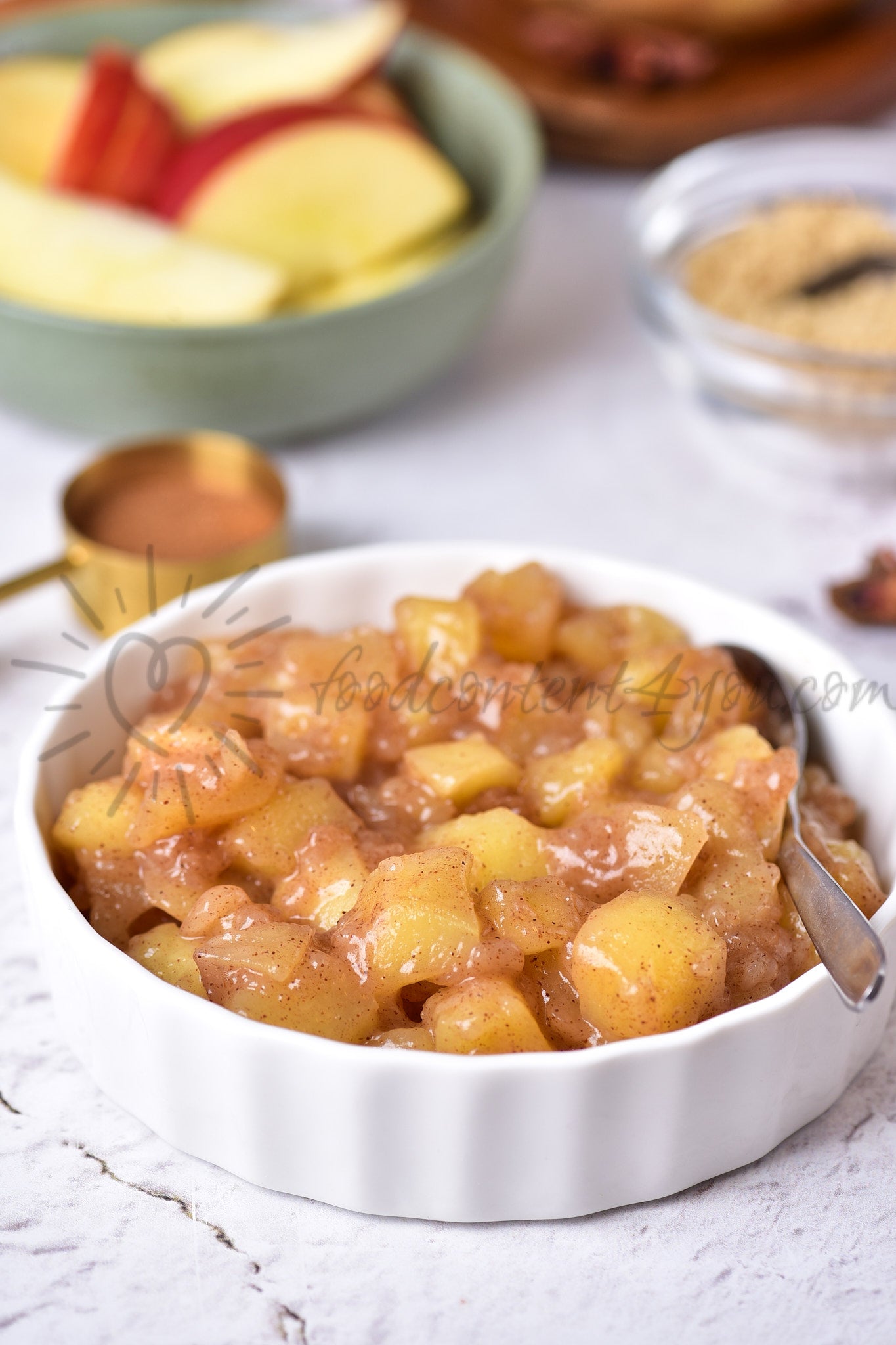 Apple Pie Filling - Set 3 of 5