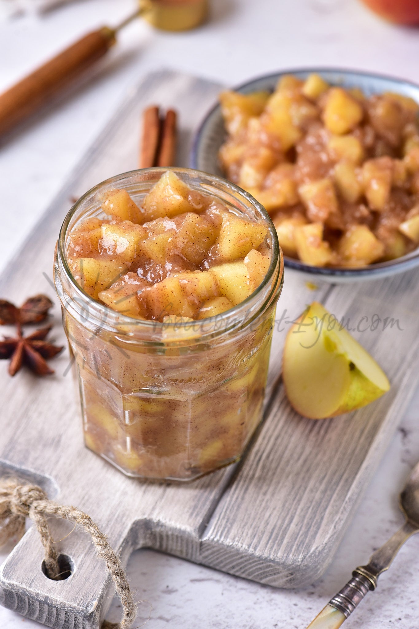 Apple Pie Filling - Set 4 of 5