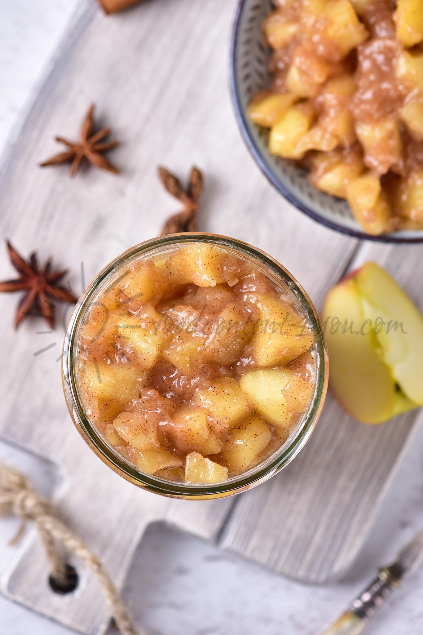 Apple Pie Filling - Set 4 of 5