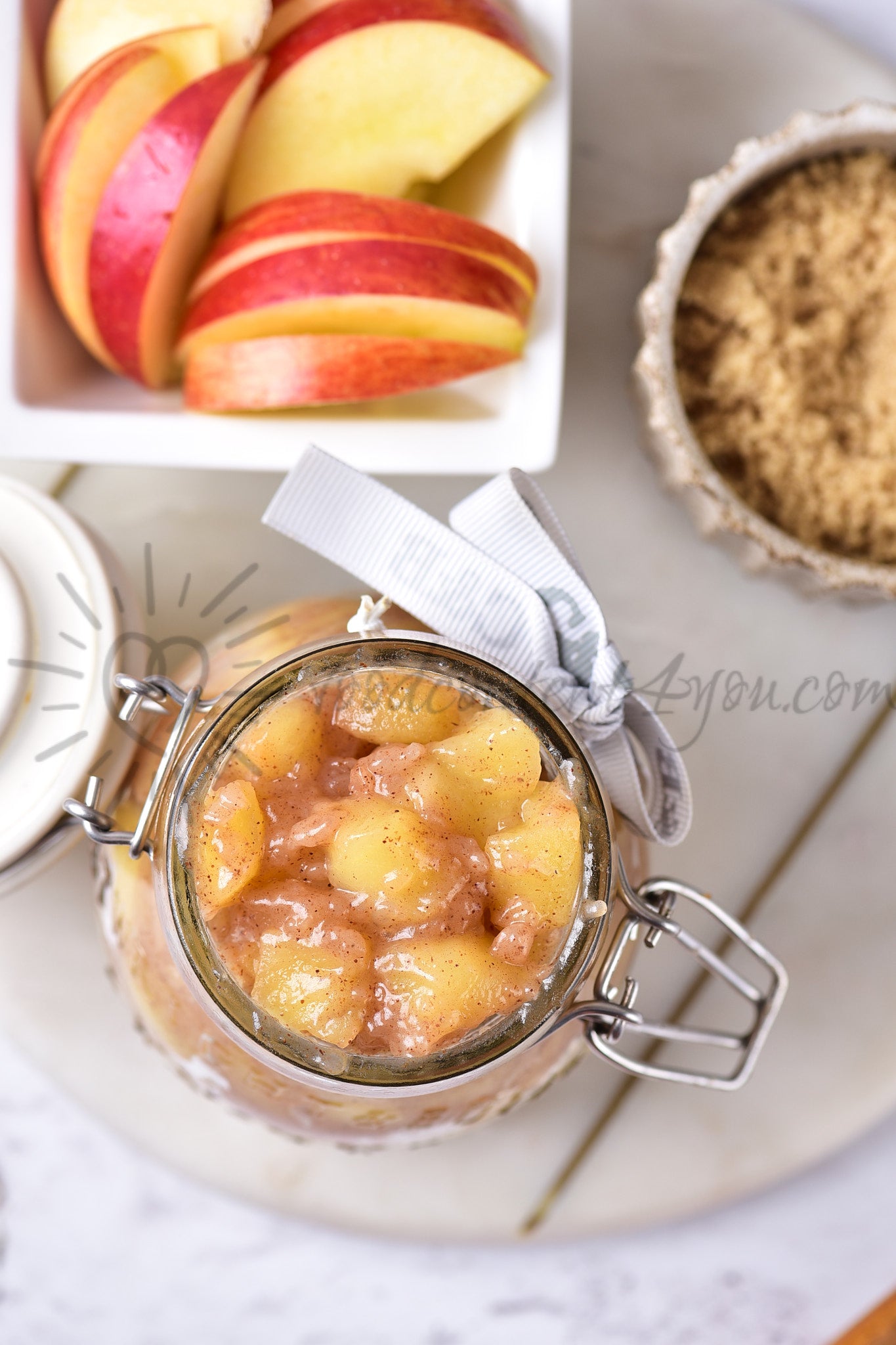 Apple Pie Filling - Set 5 of 5