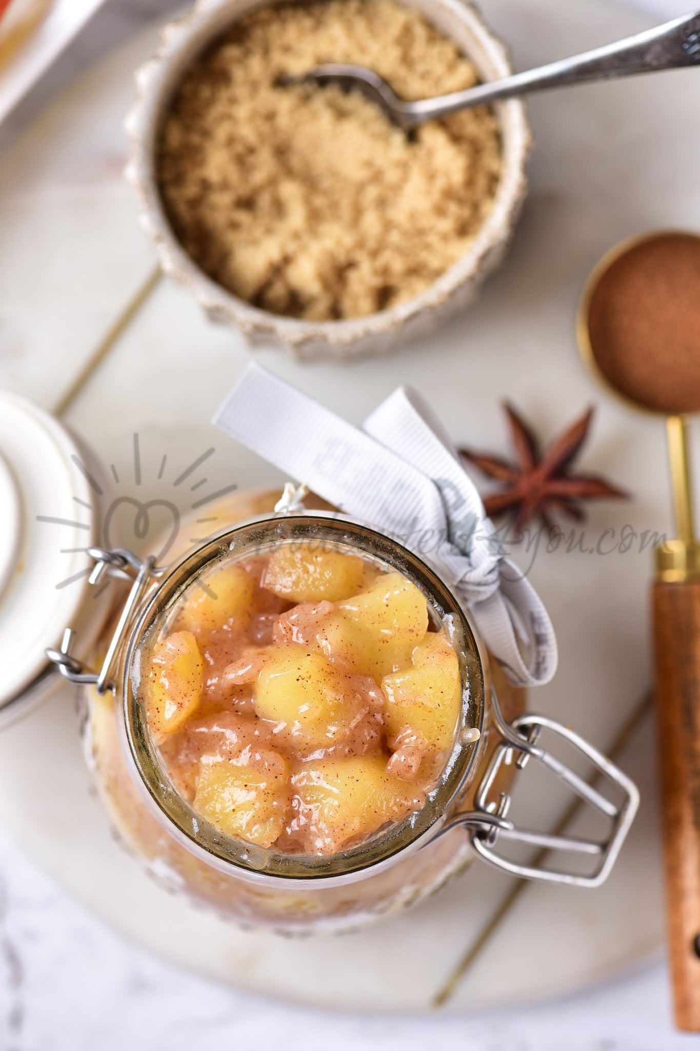 Apple Pie Filling - Set 5 of 5