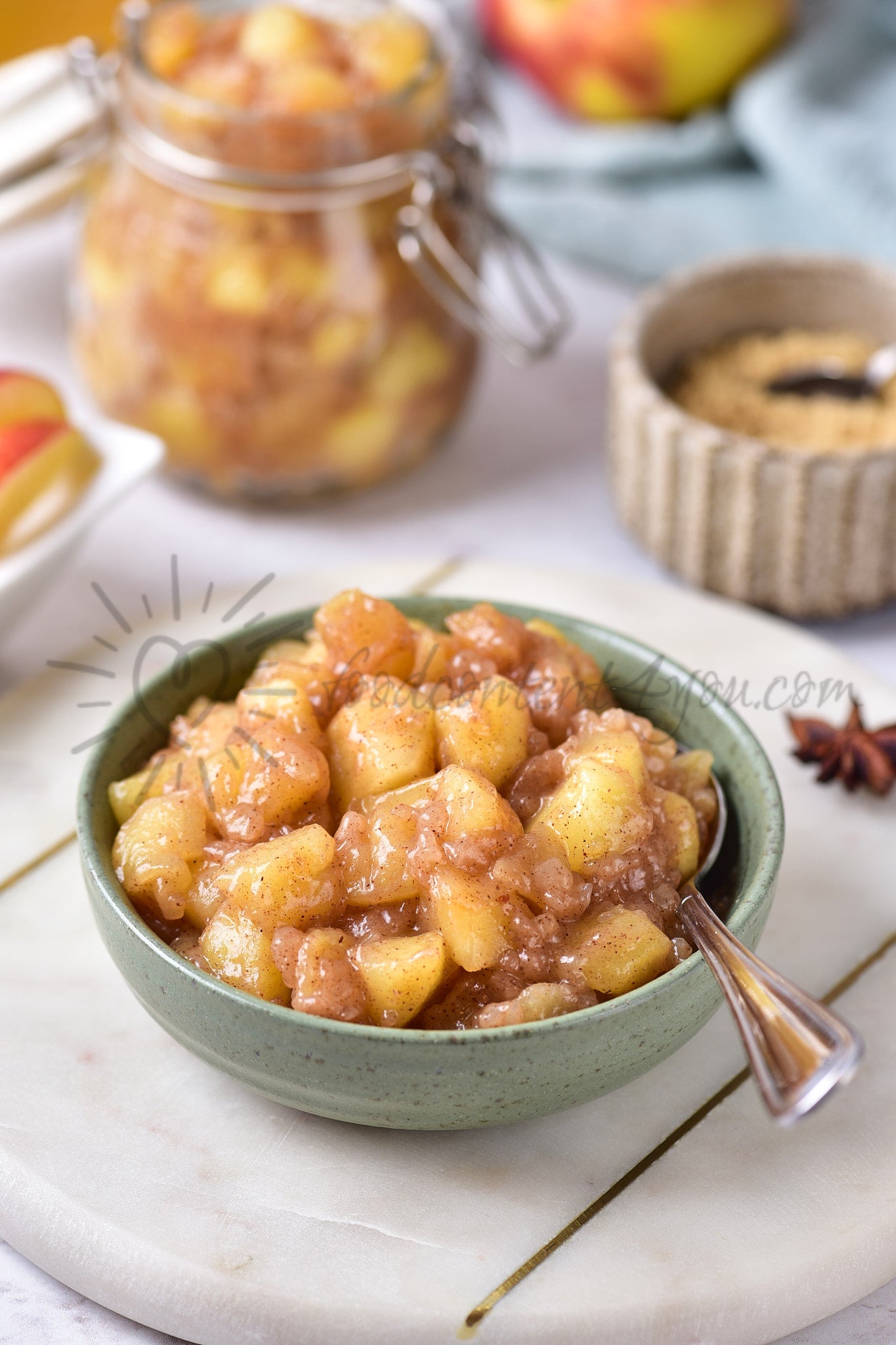 Apple Pie Filling - Set 5 of 5