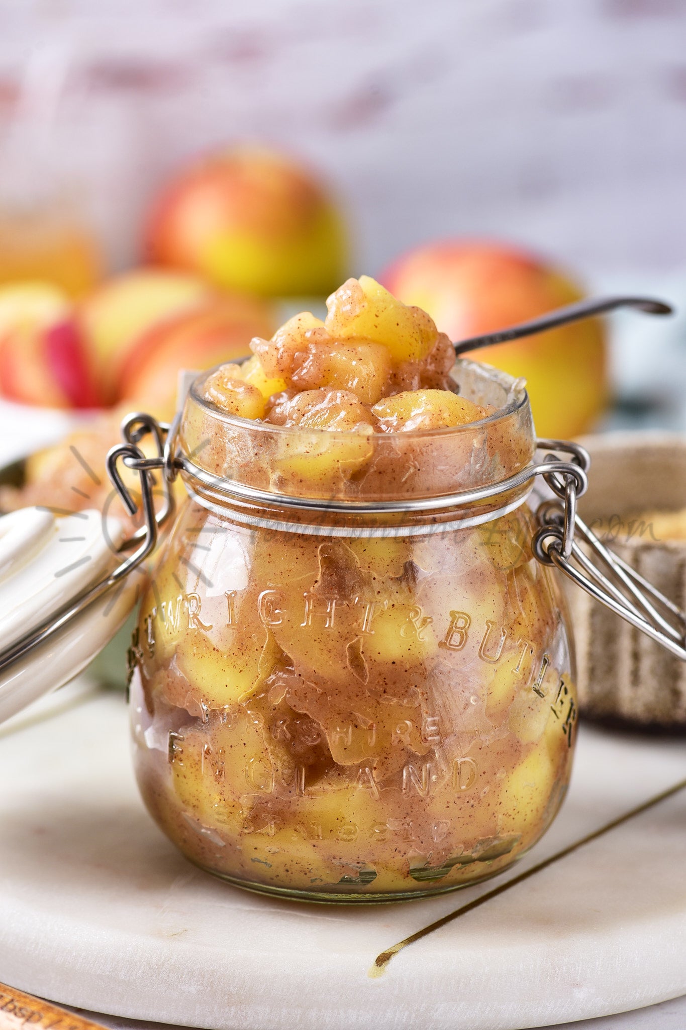Apple Pie Filling - Set 5 of 5