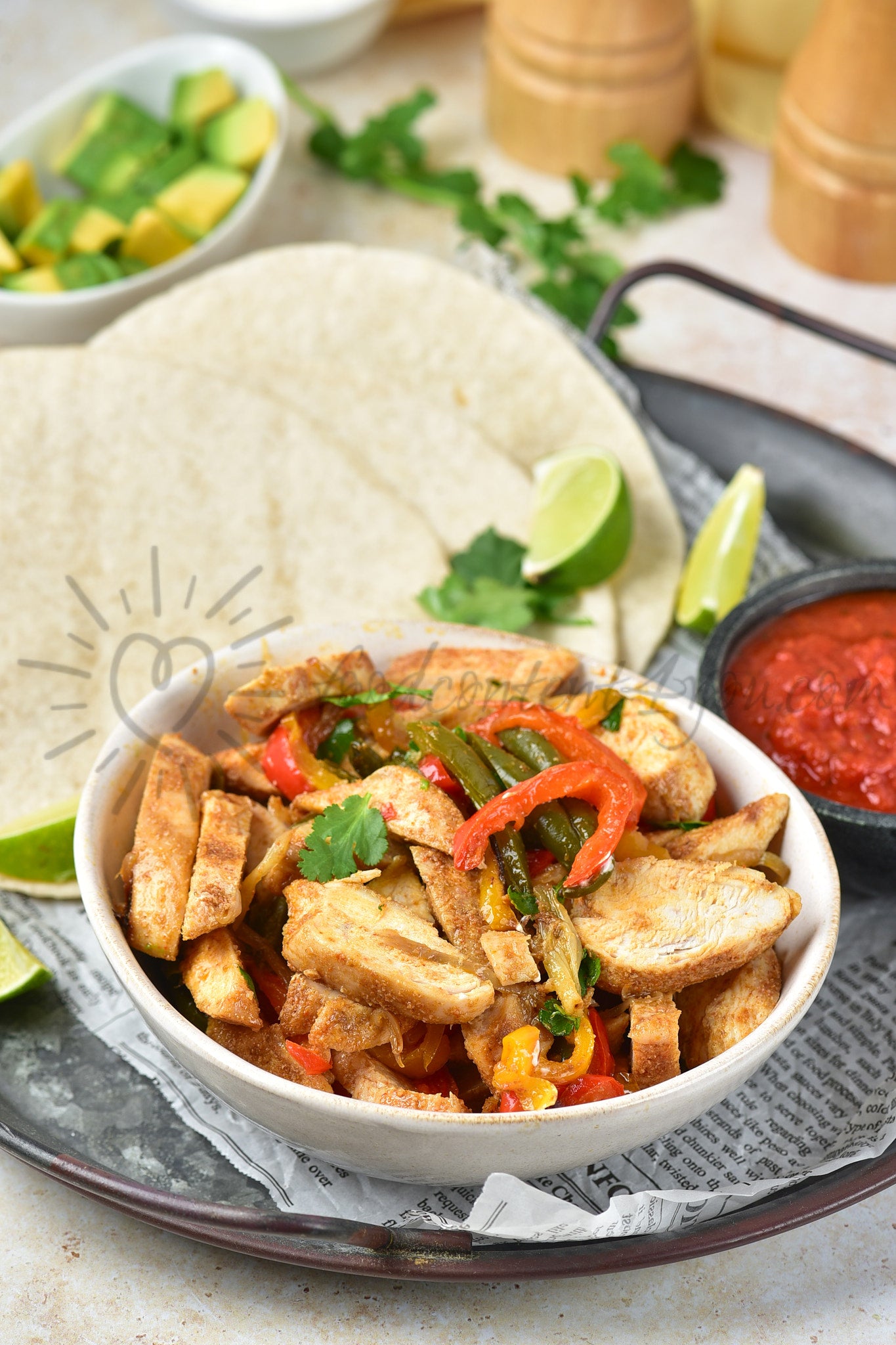 Chicken Fajitas - Set 4 of 5