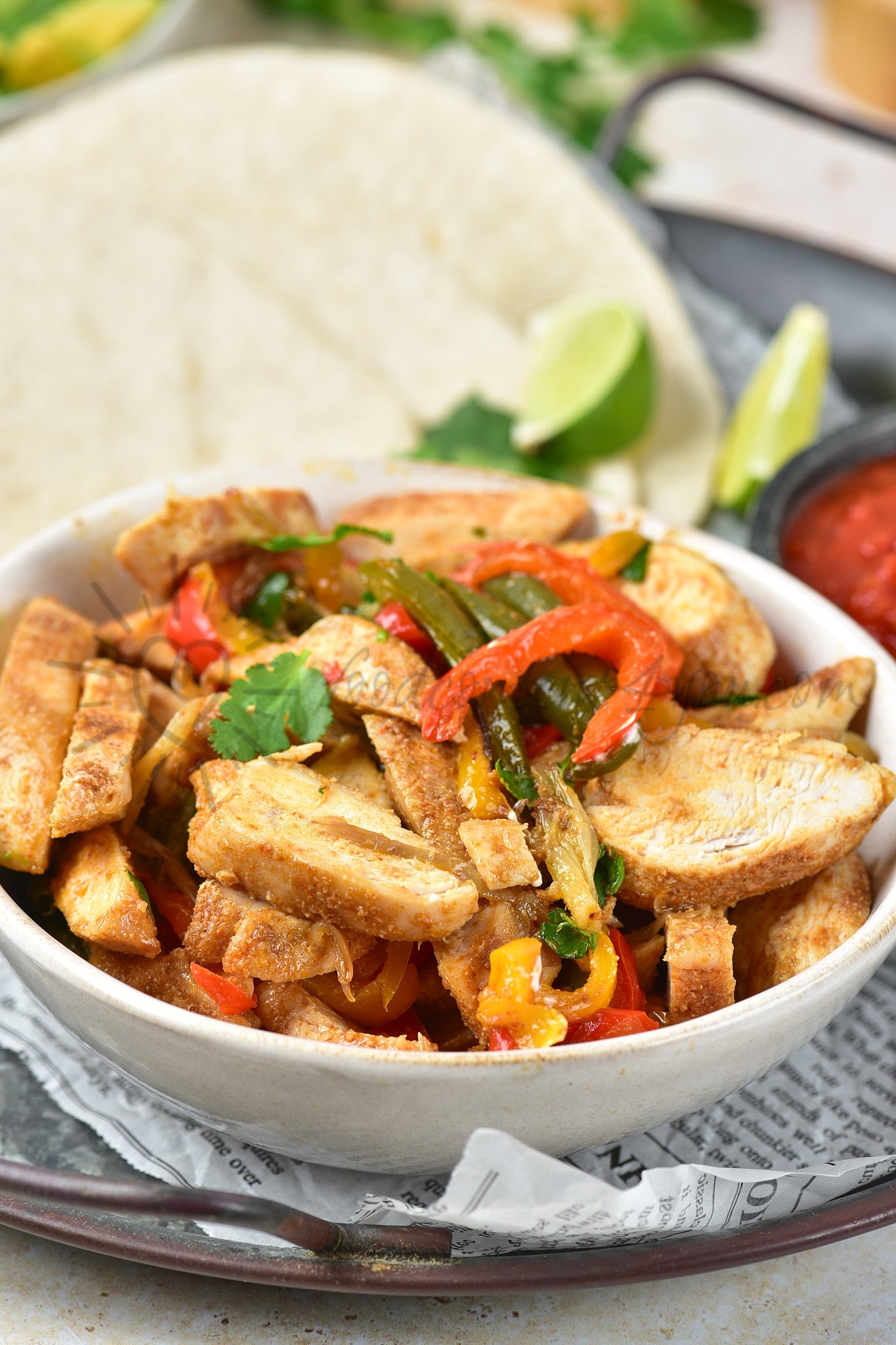 Chicken Fajitas - Set 4 of 5