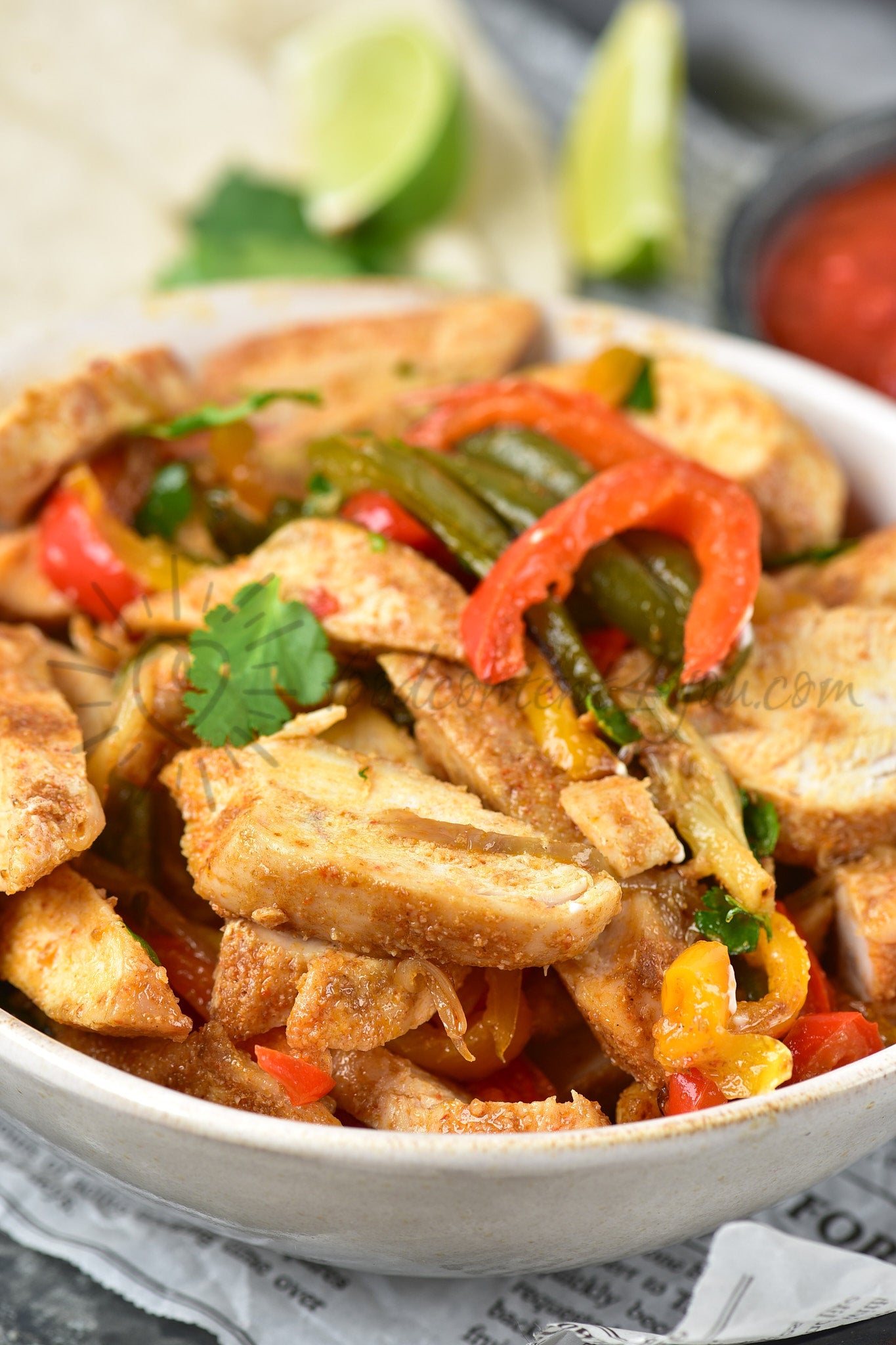 Chicken Fajitas - Set 4 of 5