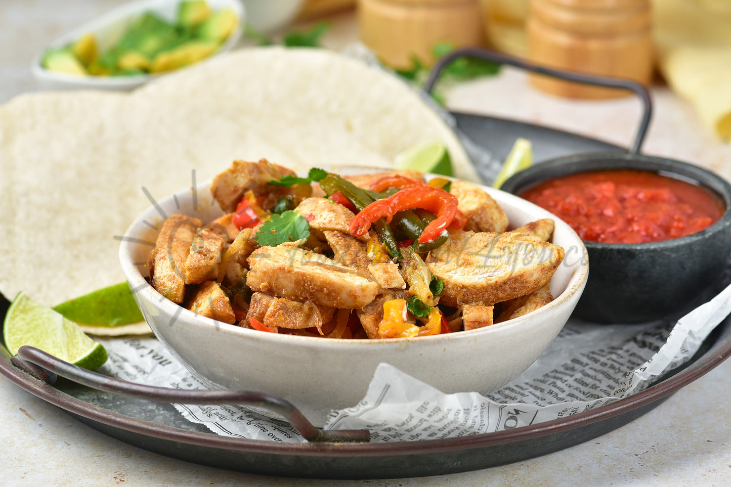 Chicken Fajitas - Set 4 of 5
