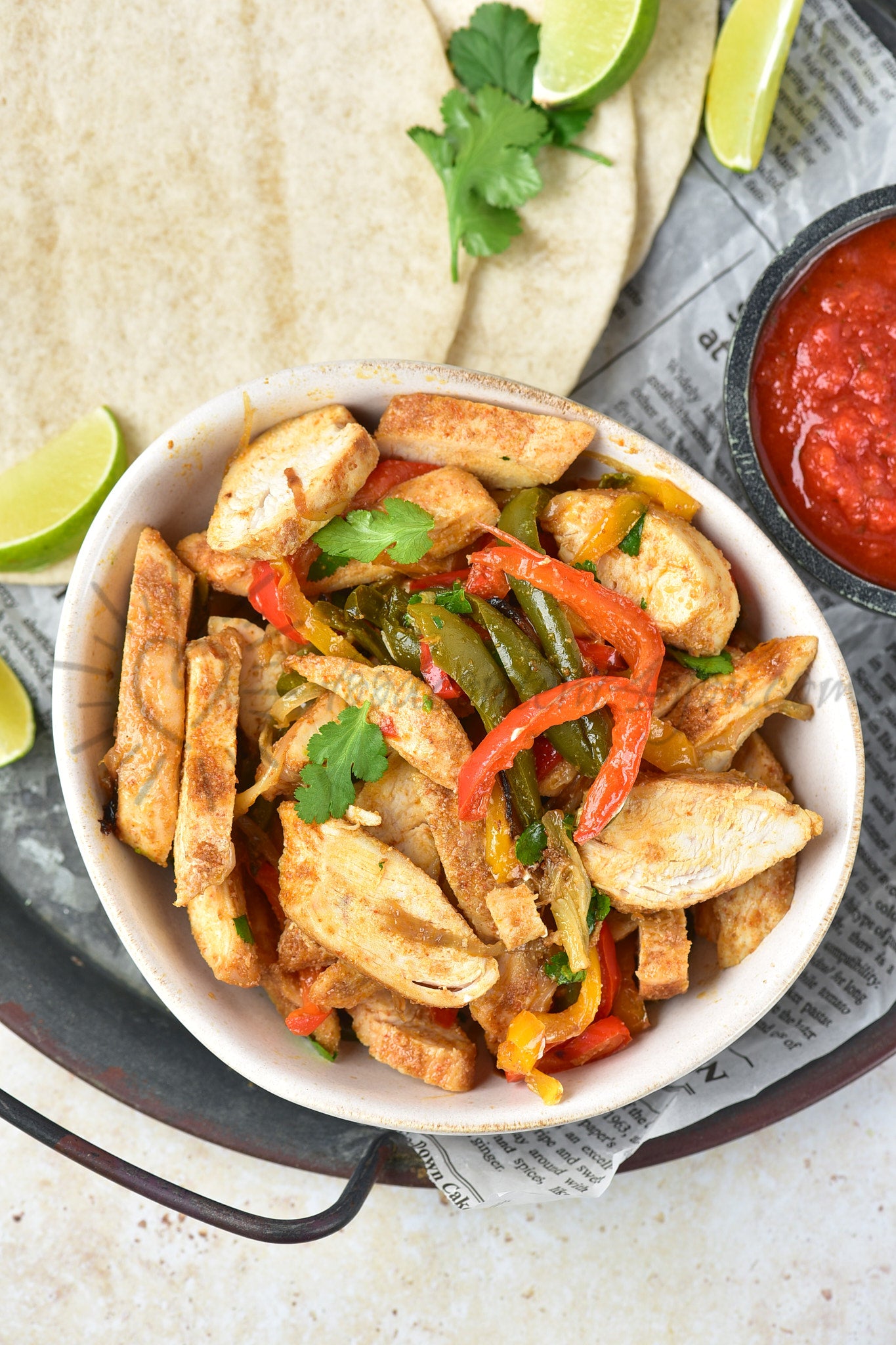 Chicken Fajitas - Set 4 of 5