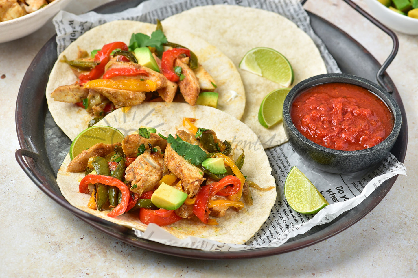 Chicken Fajitas - Set 4 of 5