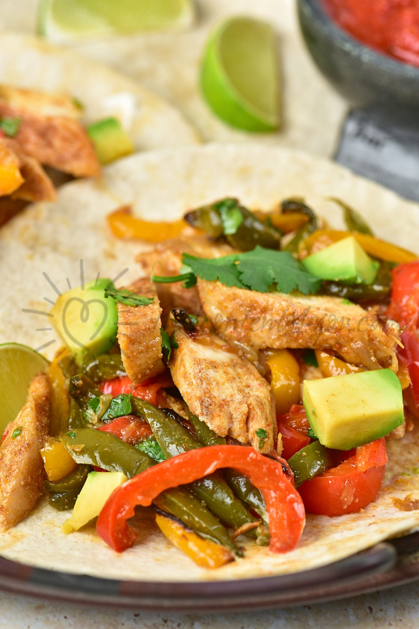 Chicken Fajitas - Set 4 of 5