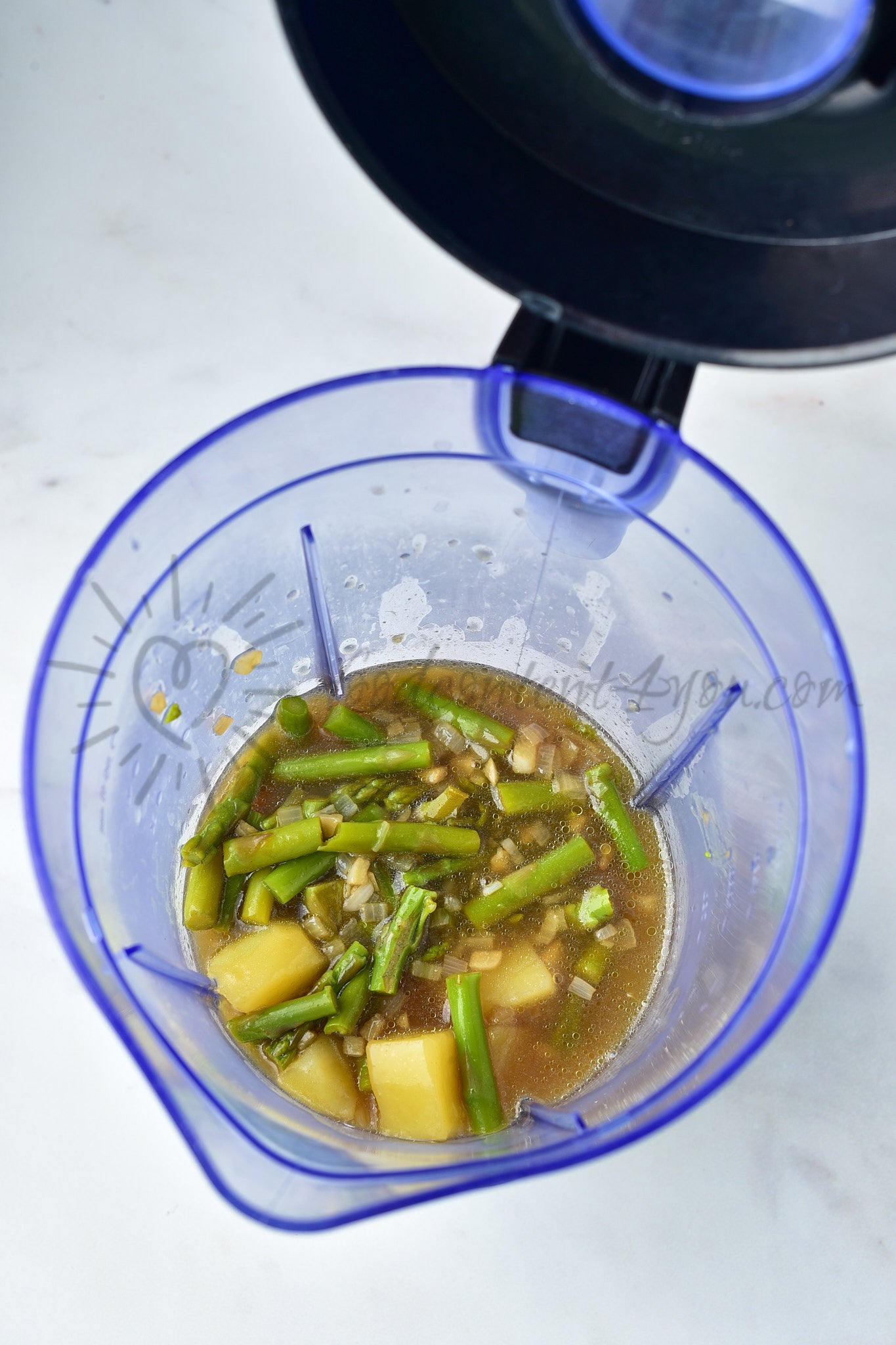 Creamy Asparagus Soup - Set 1 of 5