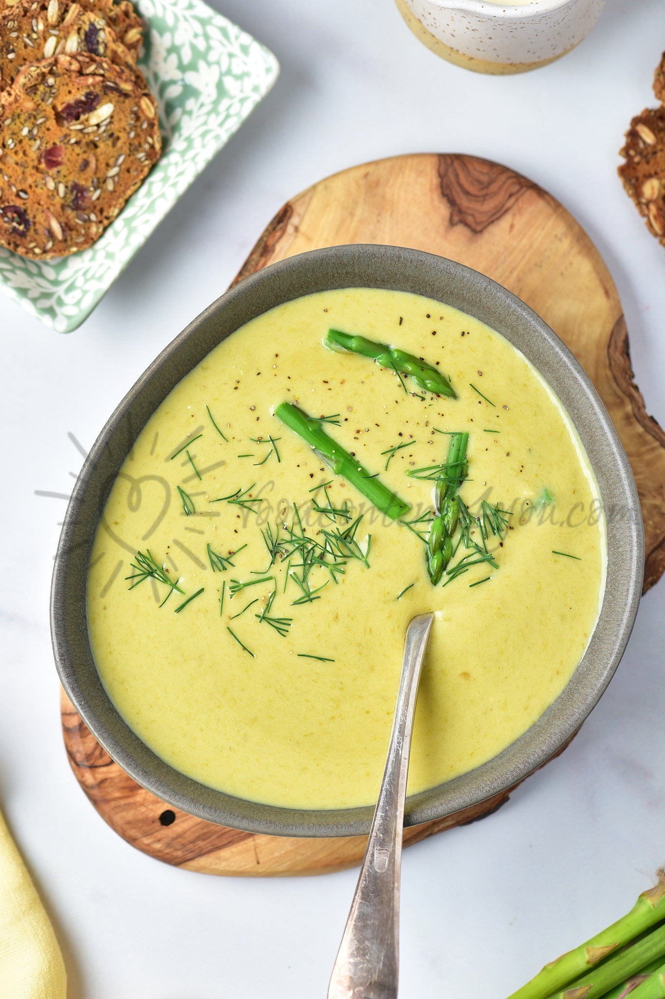 Creamy Asparagus Soup - Set 1 of 5
