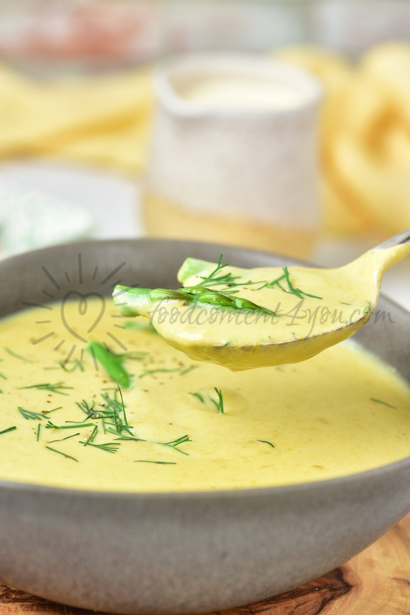 Creamy Asparagus Soup - Set 1 of 5