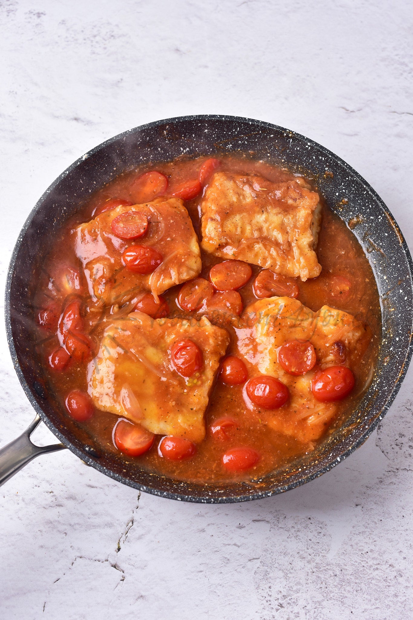 Tomato Basil Cod - Set 4 of 5