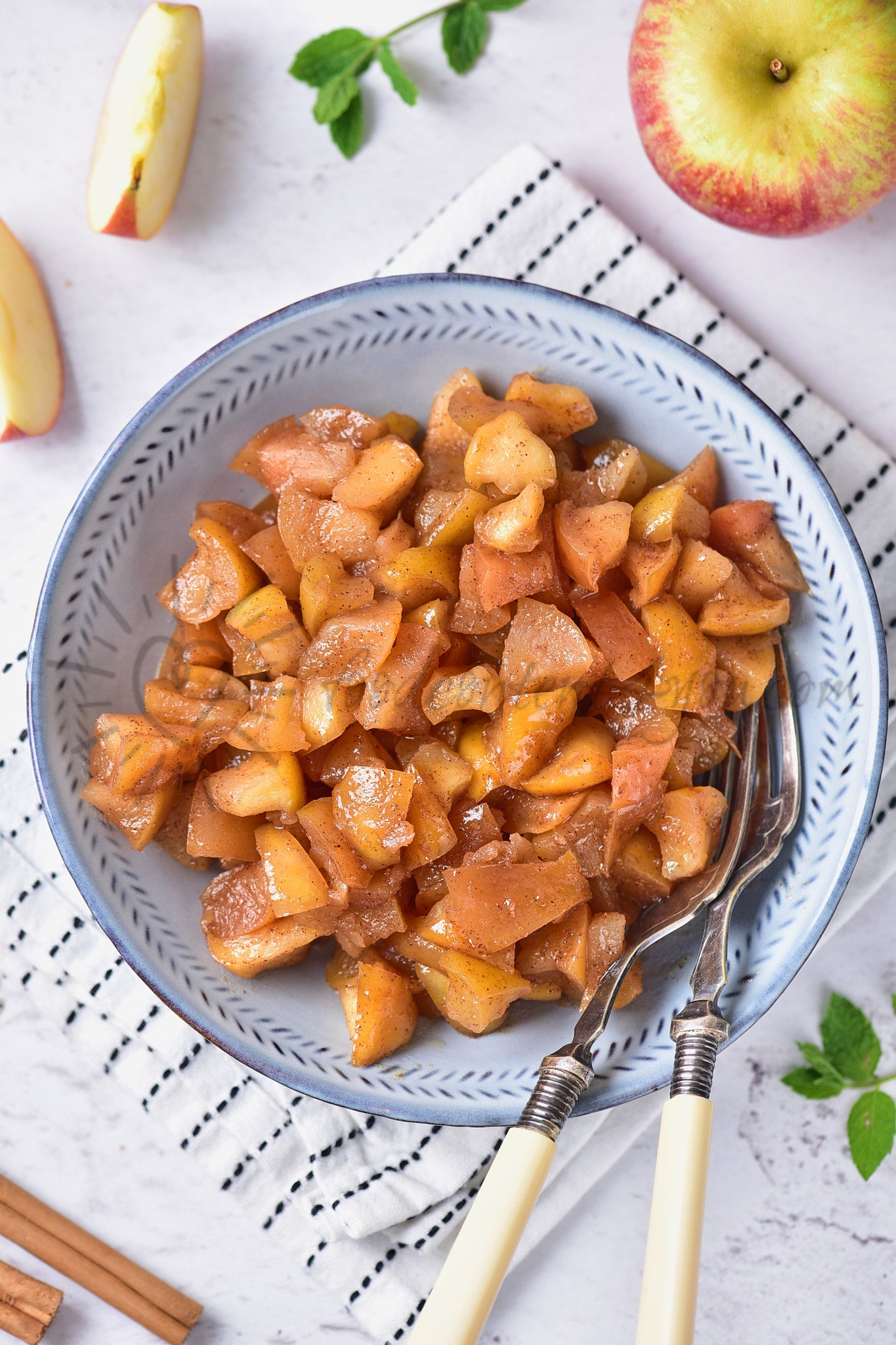 Caramelized Apples - Set 5 of 5