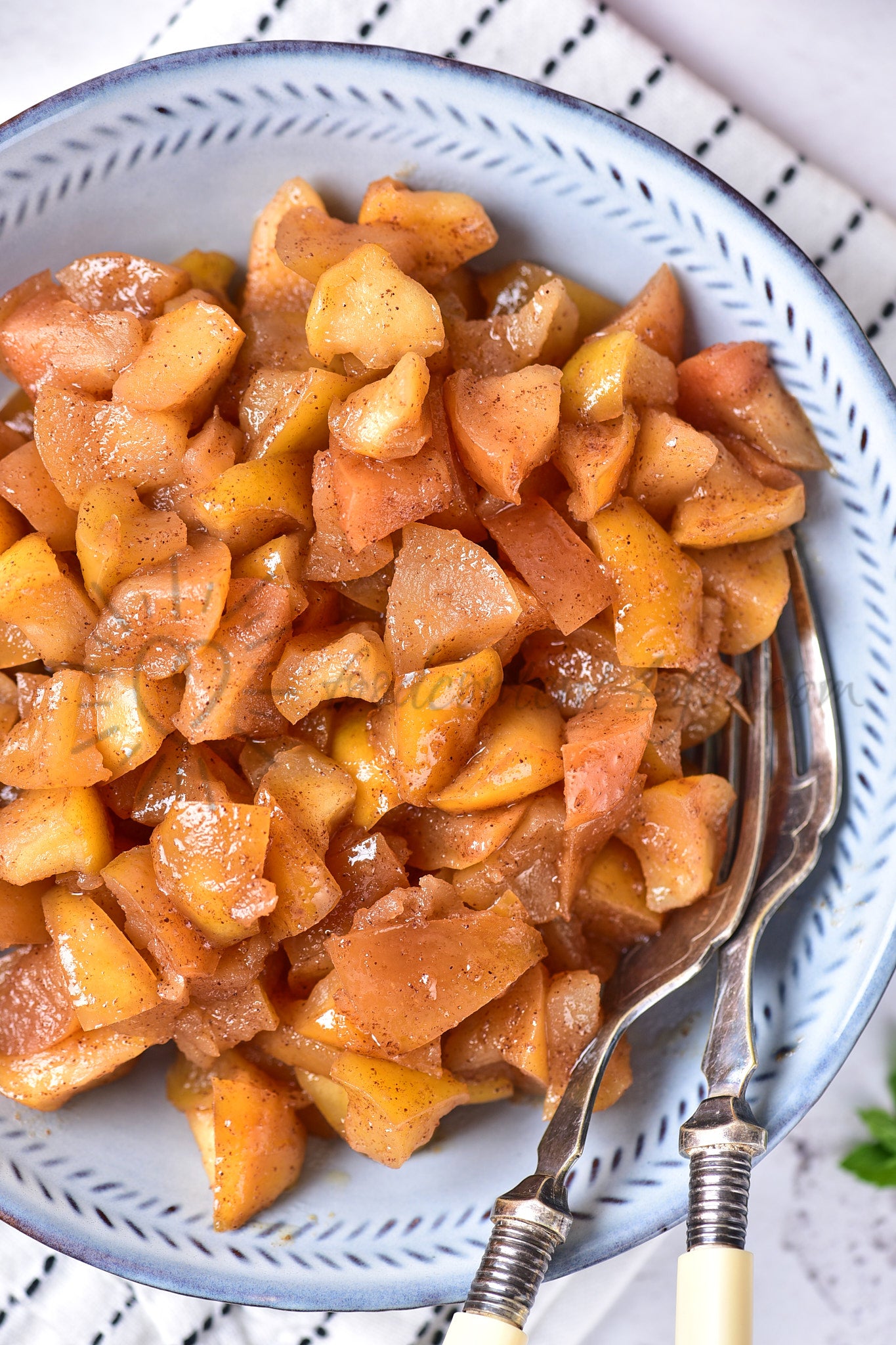 Caramelized Apples - Set 5 of 5