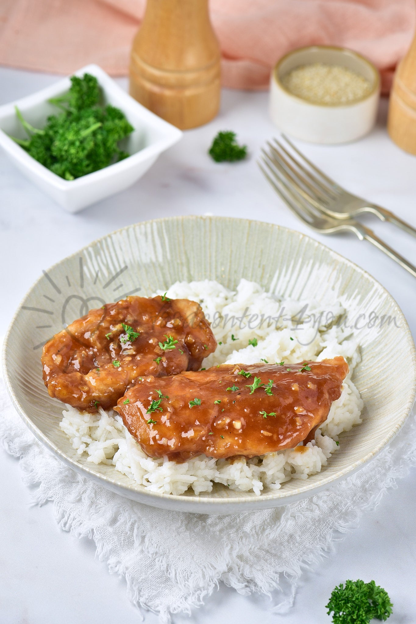Honey Garlic Chicken - Set 1 of 5