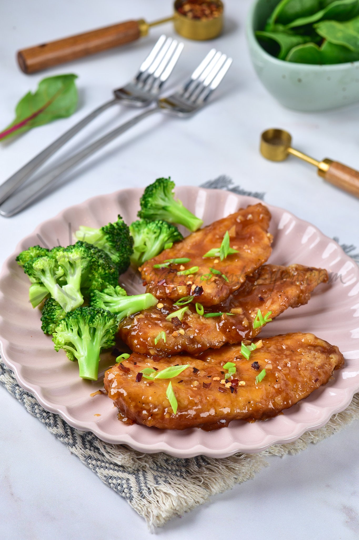 Honey Garlic Chicken - Set 5 of 5