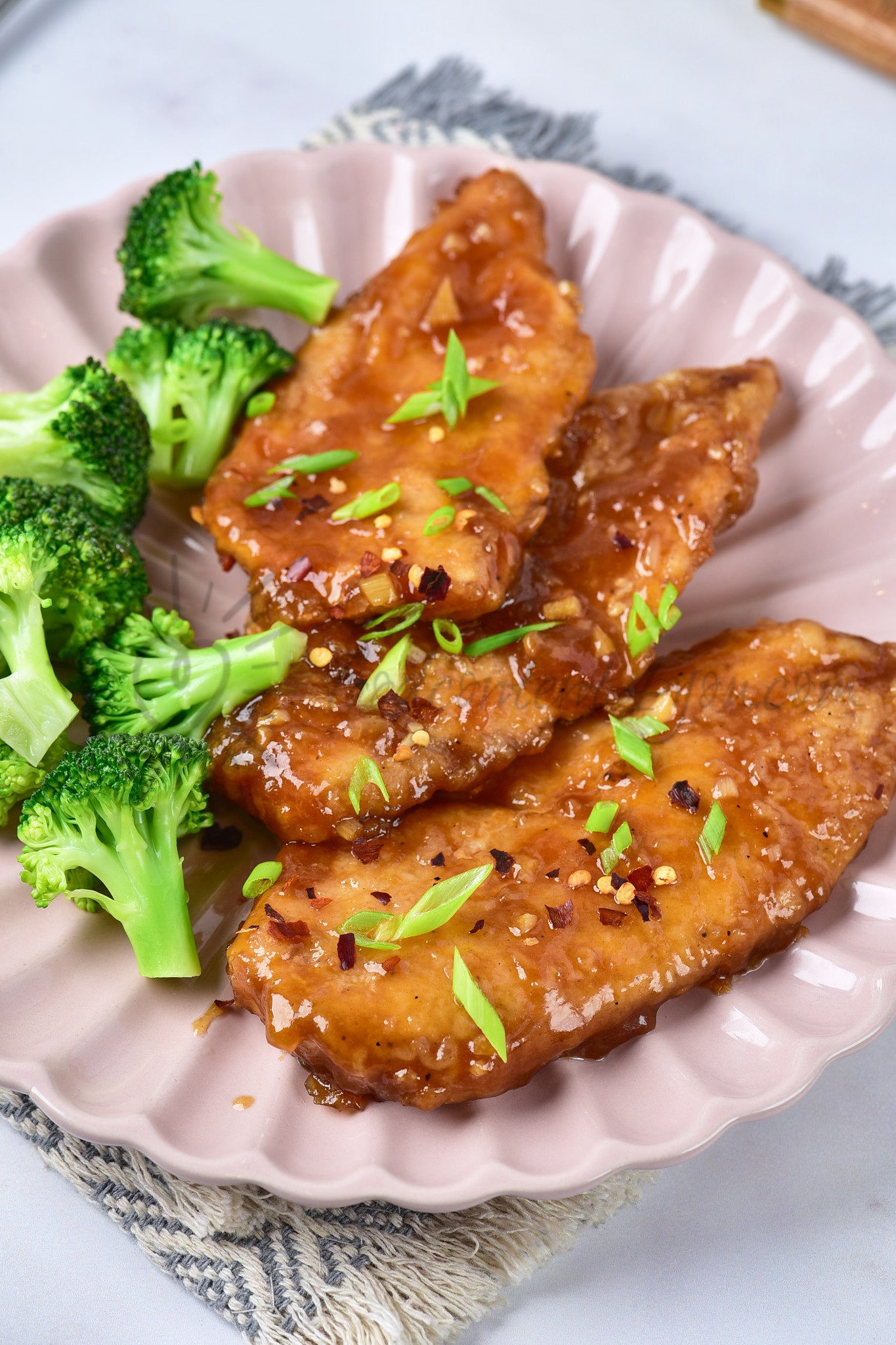 Honey Garlic Chicken - Set 5 of 5