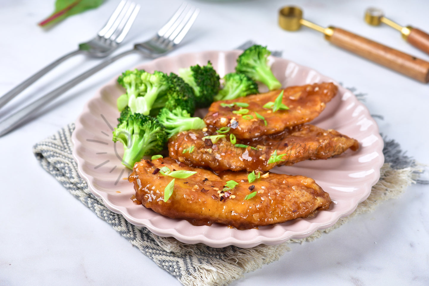 Honey Garlic Chicken - Set 5 of 5